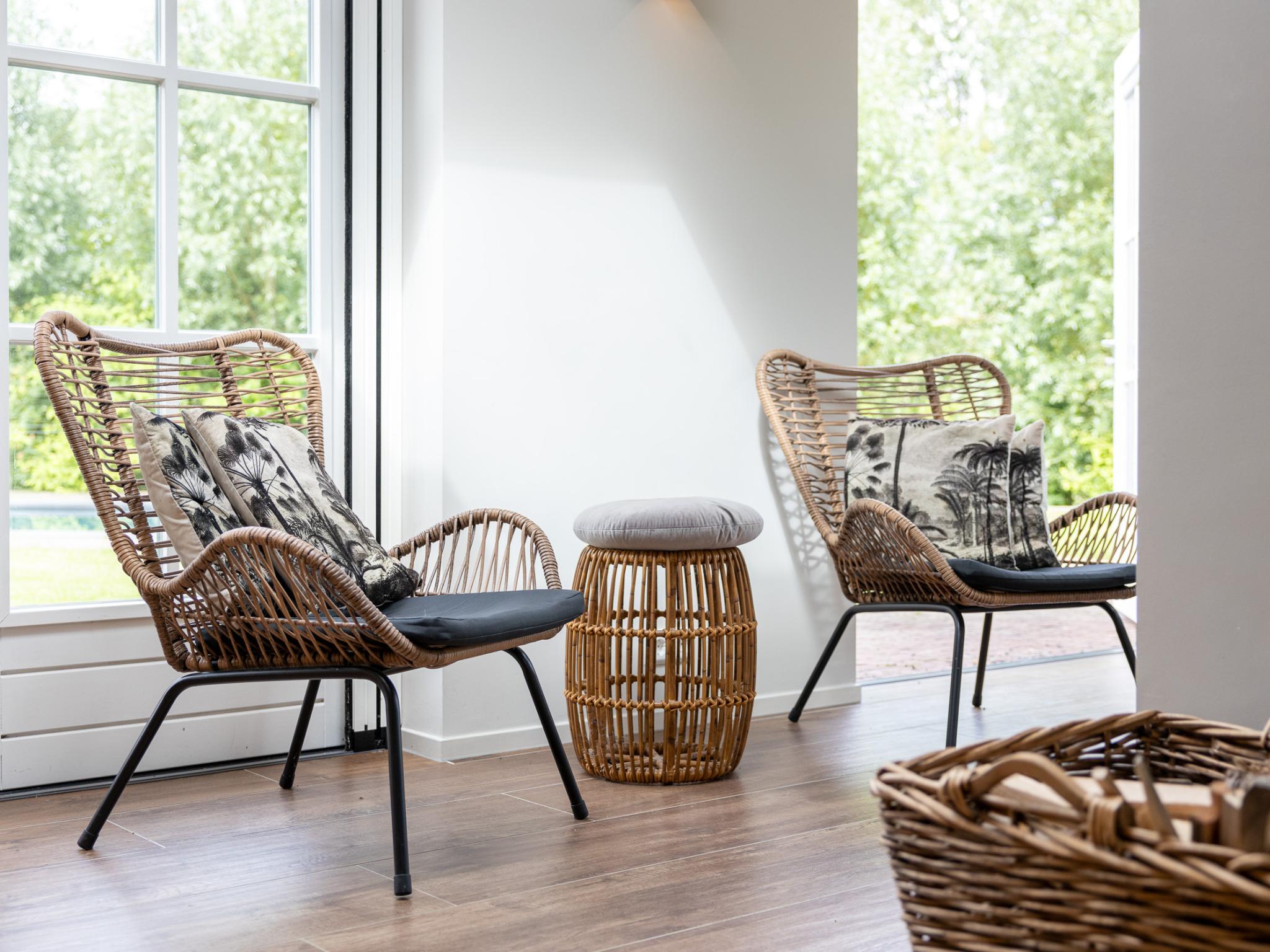 Outdoor terrace and views at Zeeuwse Polderlodge in Wissenkerke