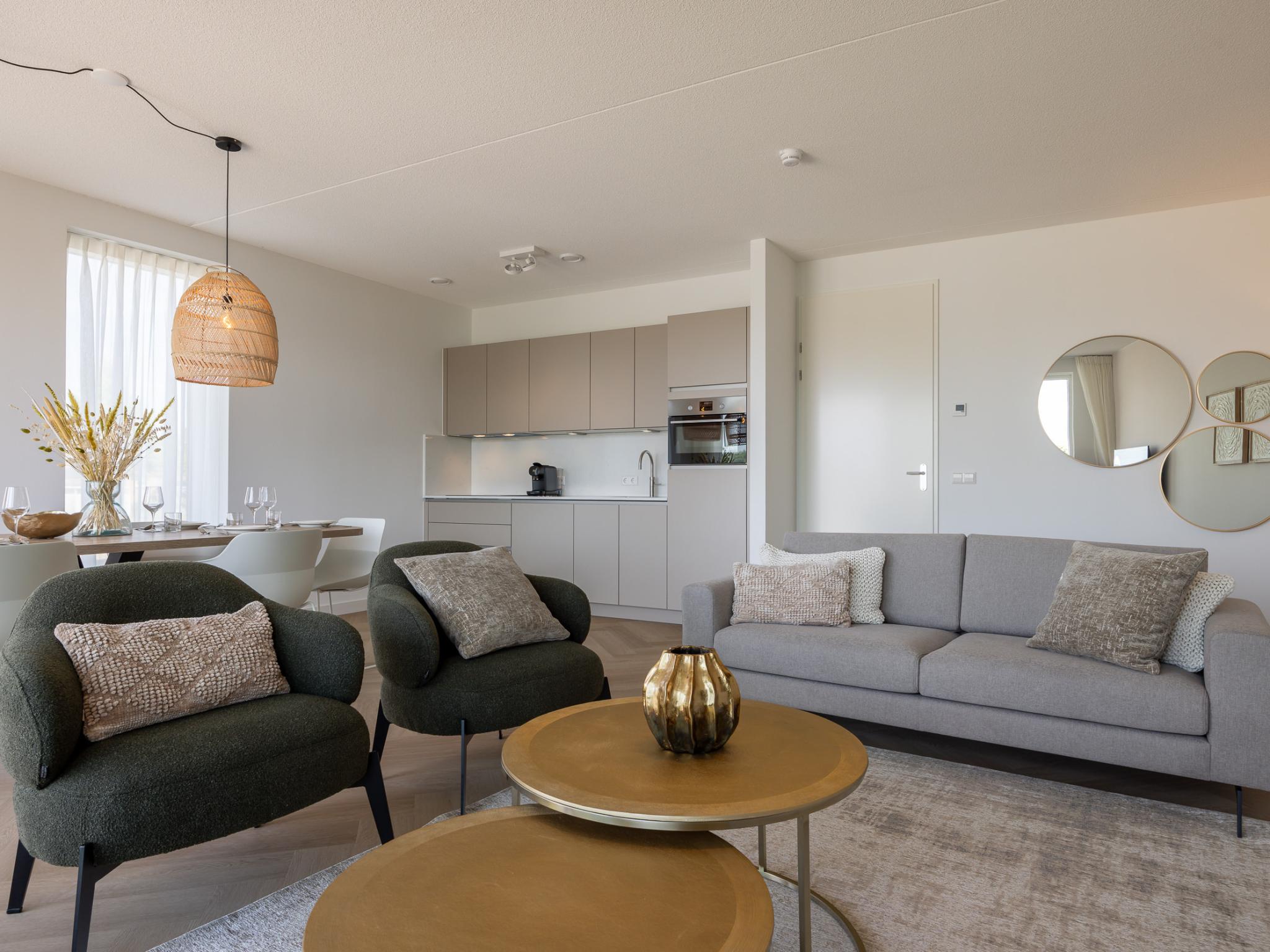 Bedroom with comfortable beds at Marina House Kortgene in Kortgene