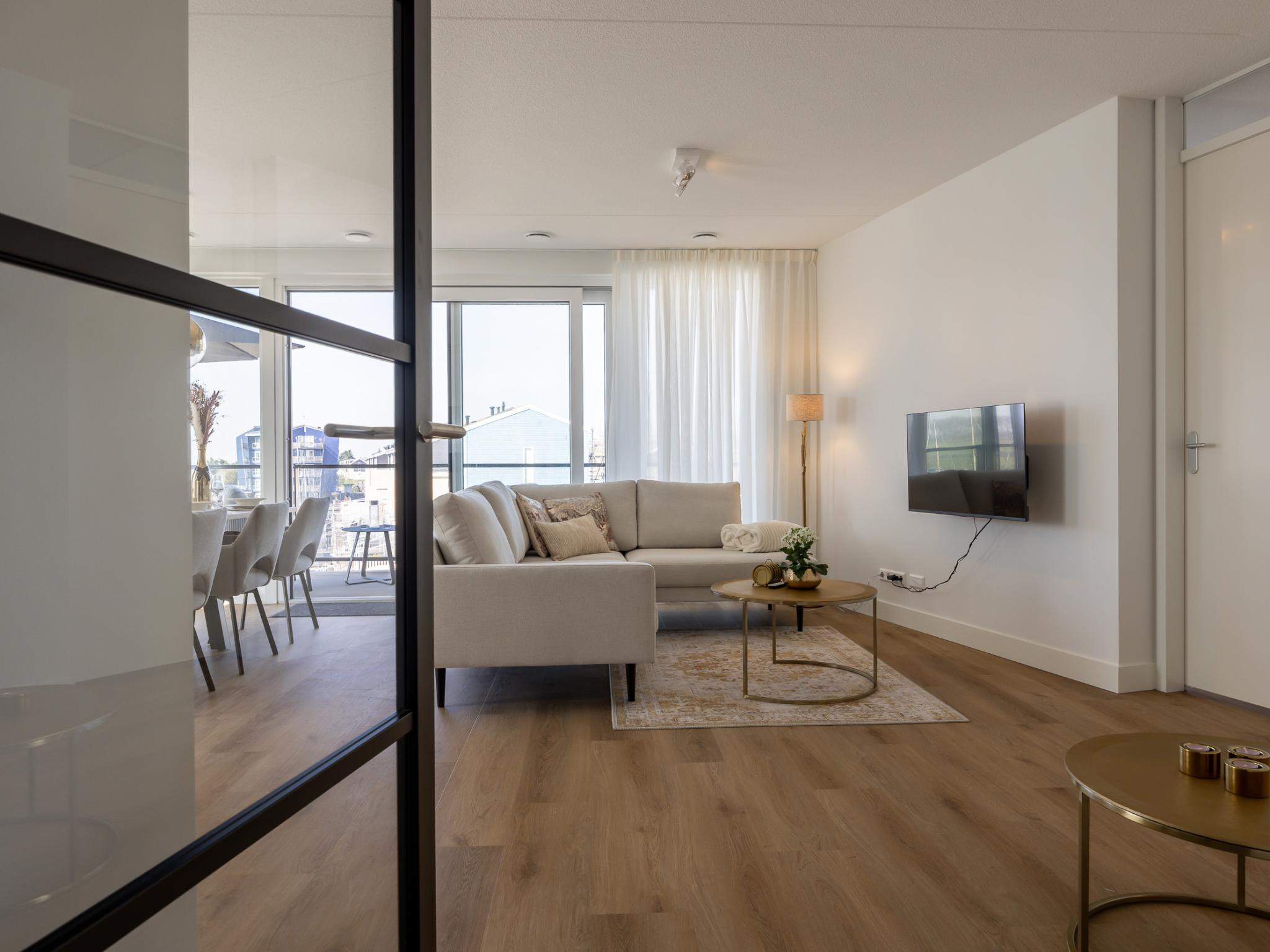 Swimming pool area at Marina View Kortgene in Kortgene