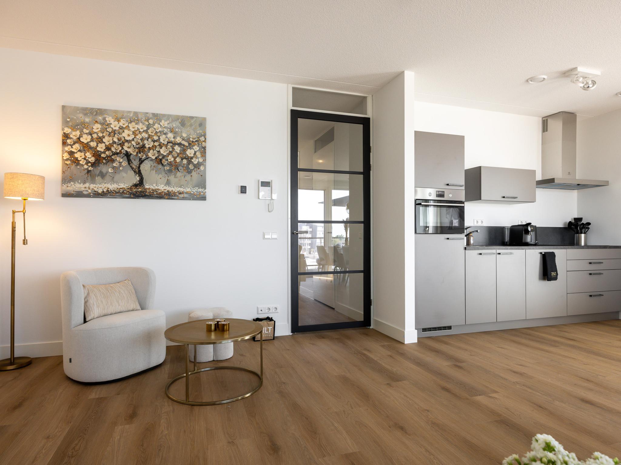 Modern kitchen at Marina View Kortgene in Kortgene