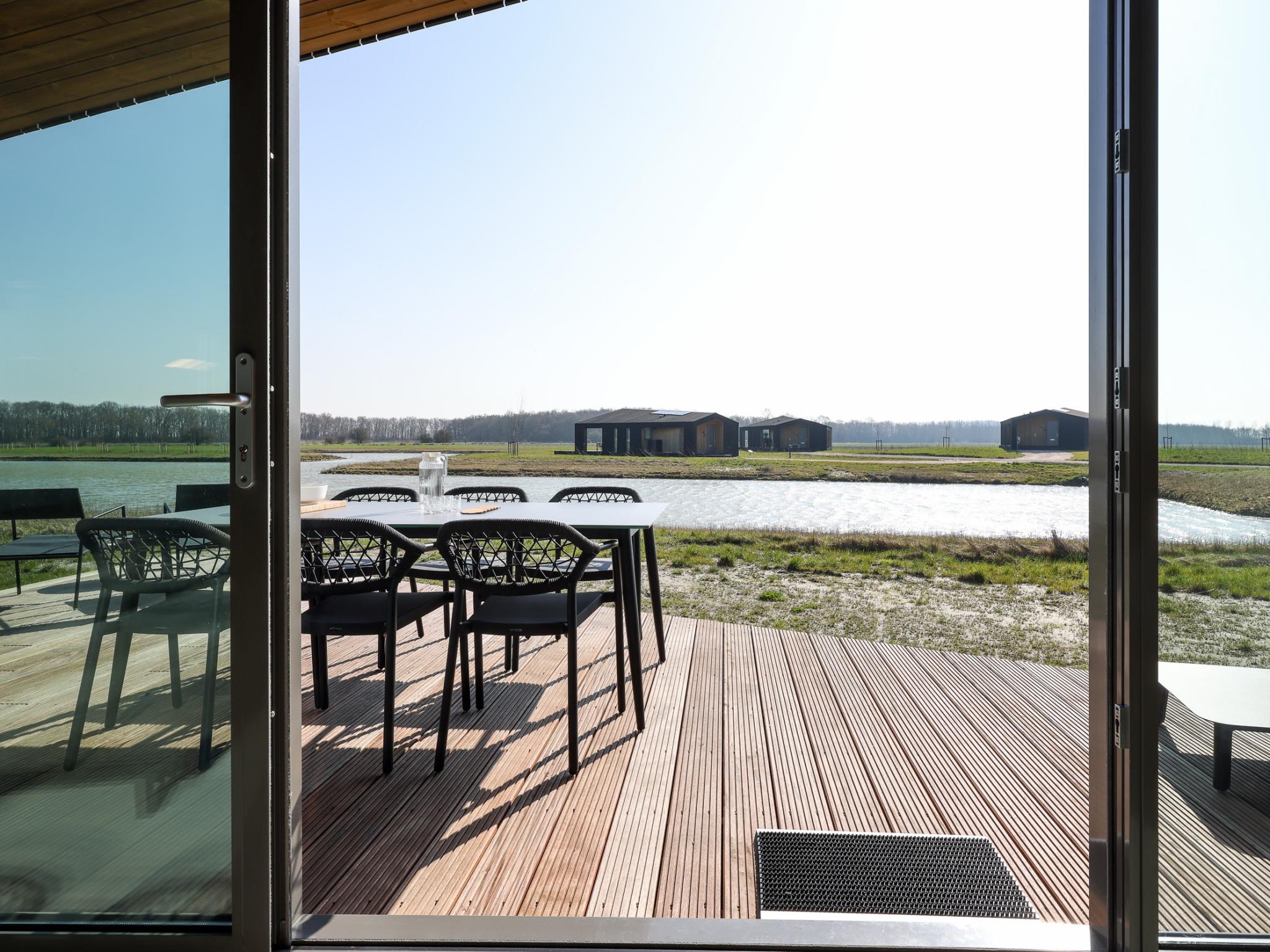 Living area at Natuurhuis Trekzicht in Wissenkerke