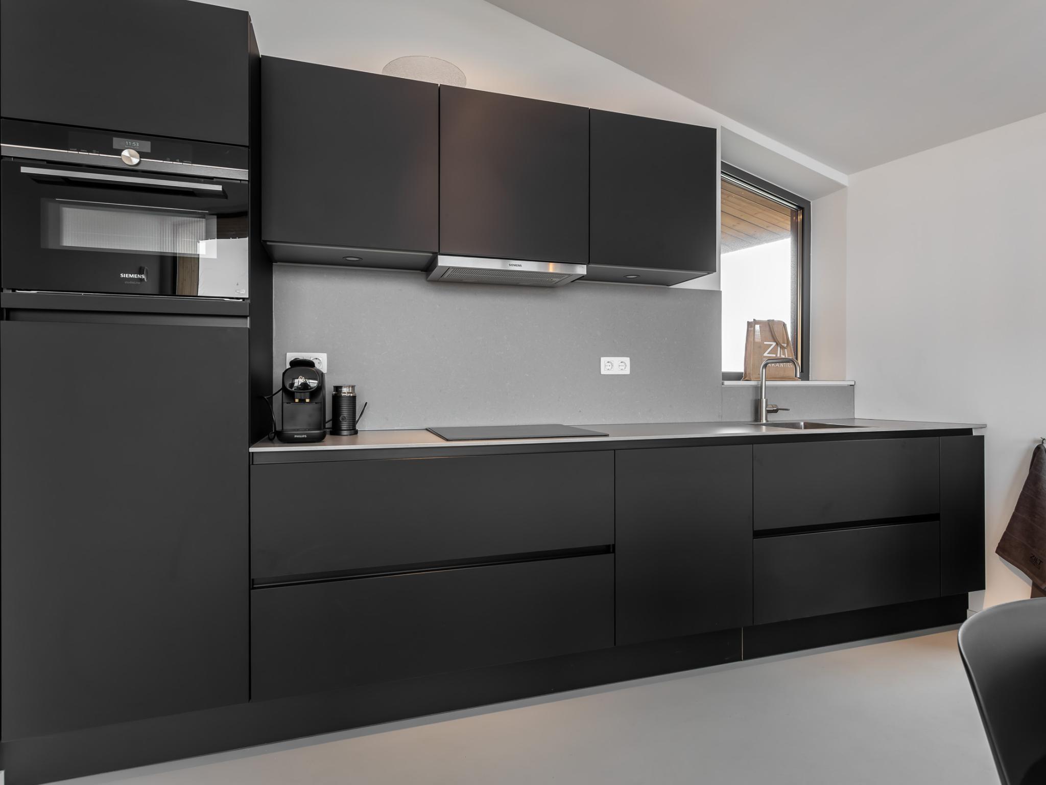 Living area at Natuurhuis Rietveranda in Wissenkerke