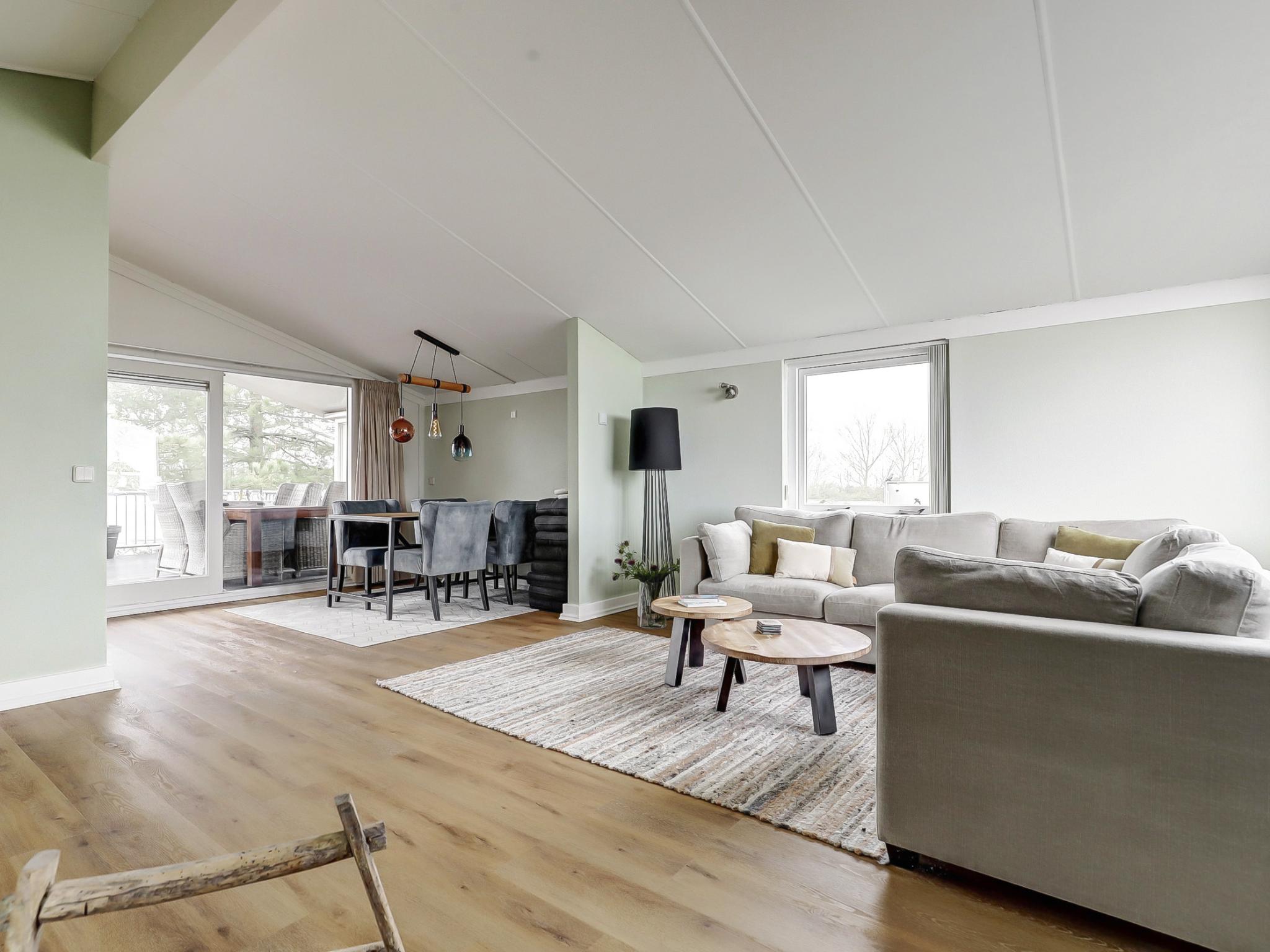Living area at Het Oesterhuis in Kamperland