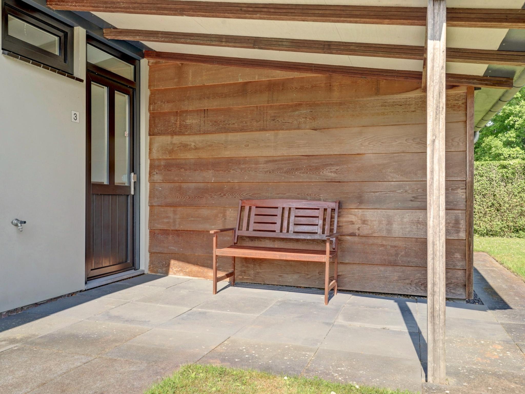 Modern kitchen at Duin Rust sijsjeslaan 3 in Kamperland