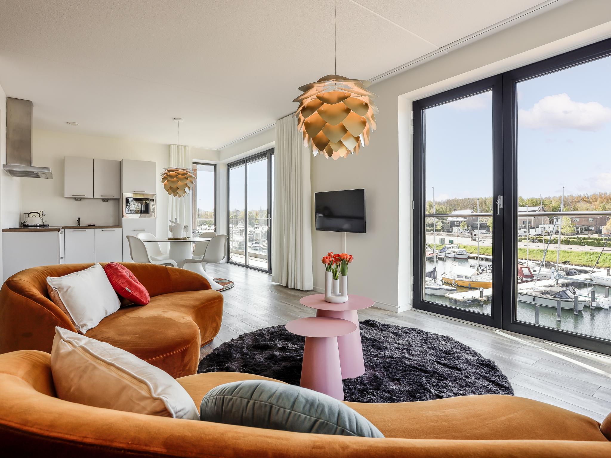 Living area at Marina Vista in Kamperland