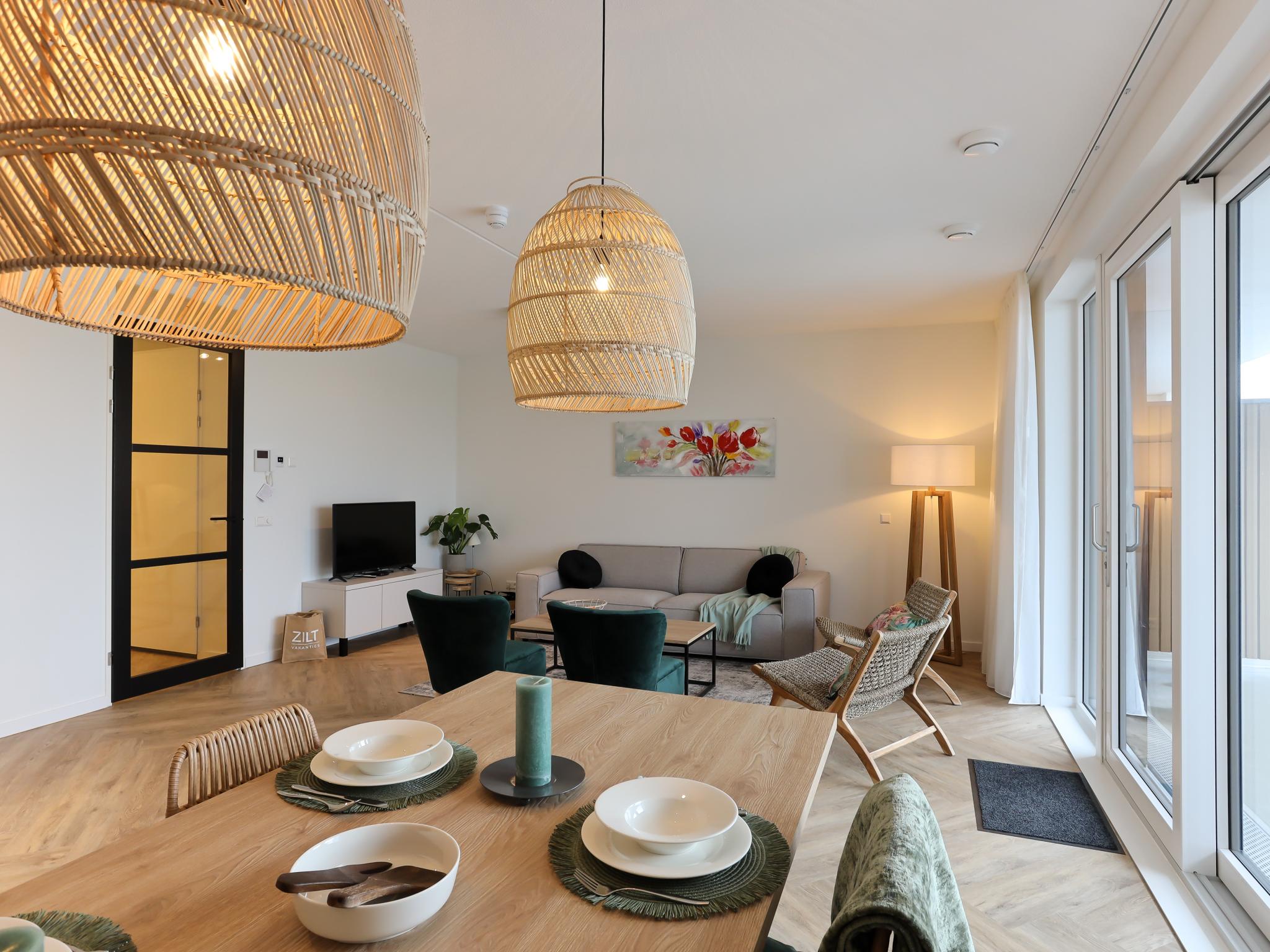 Modern kitchen at Zilte Haven in Kamperland