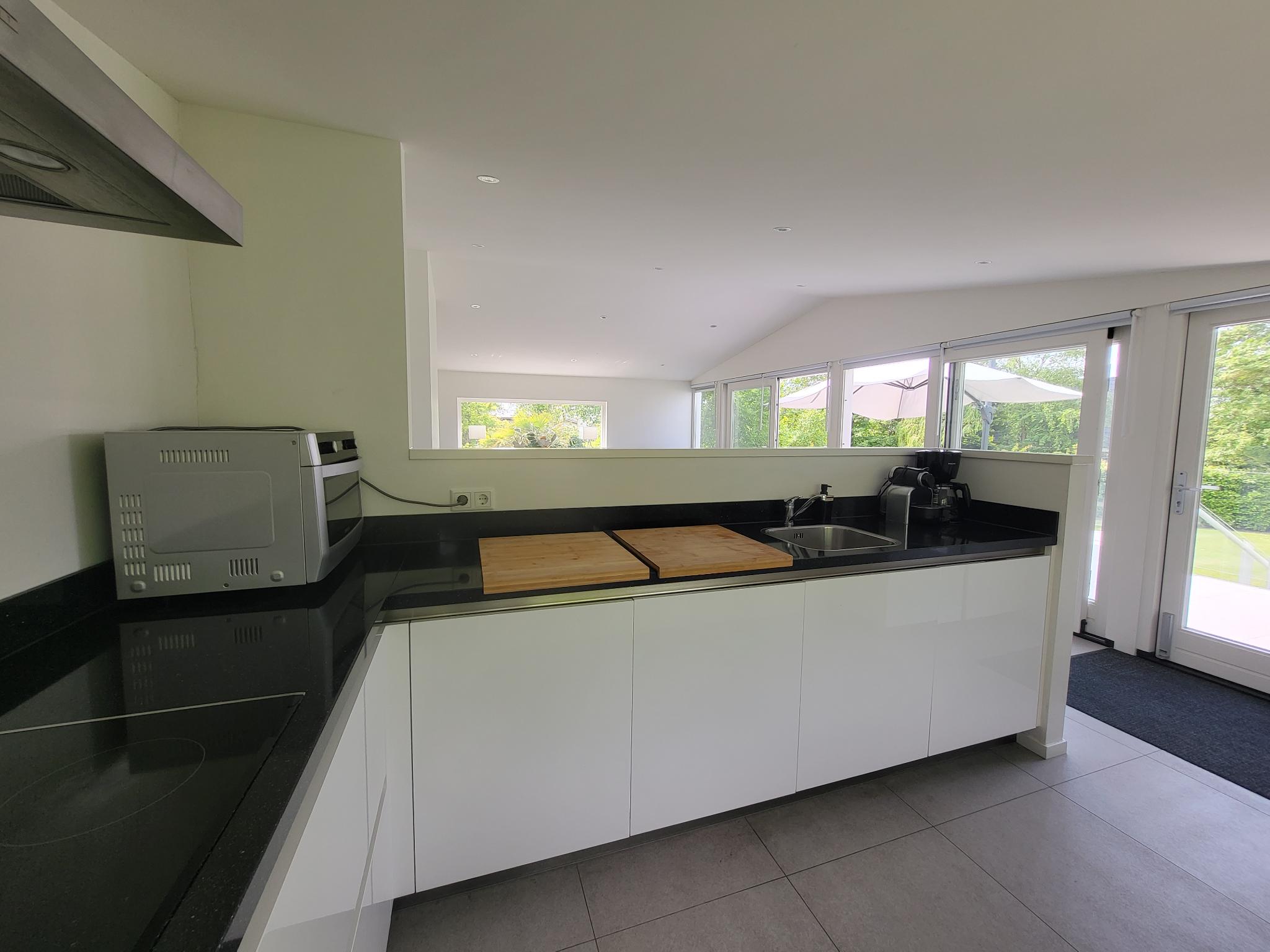 Modern kitchen at Meerzicht Schotsman in Kamperland