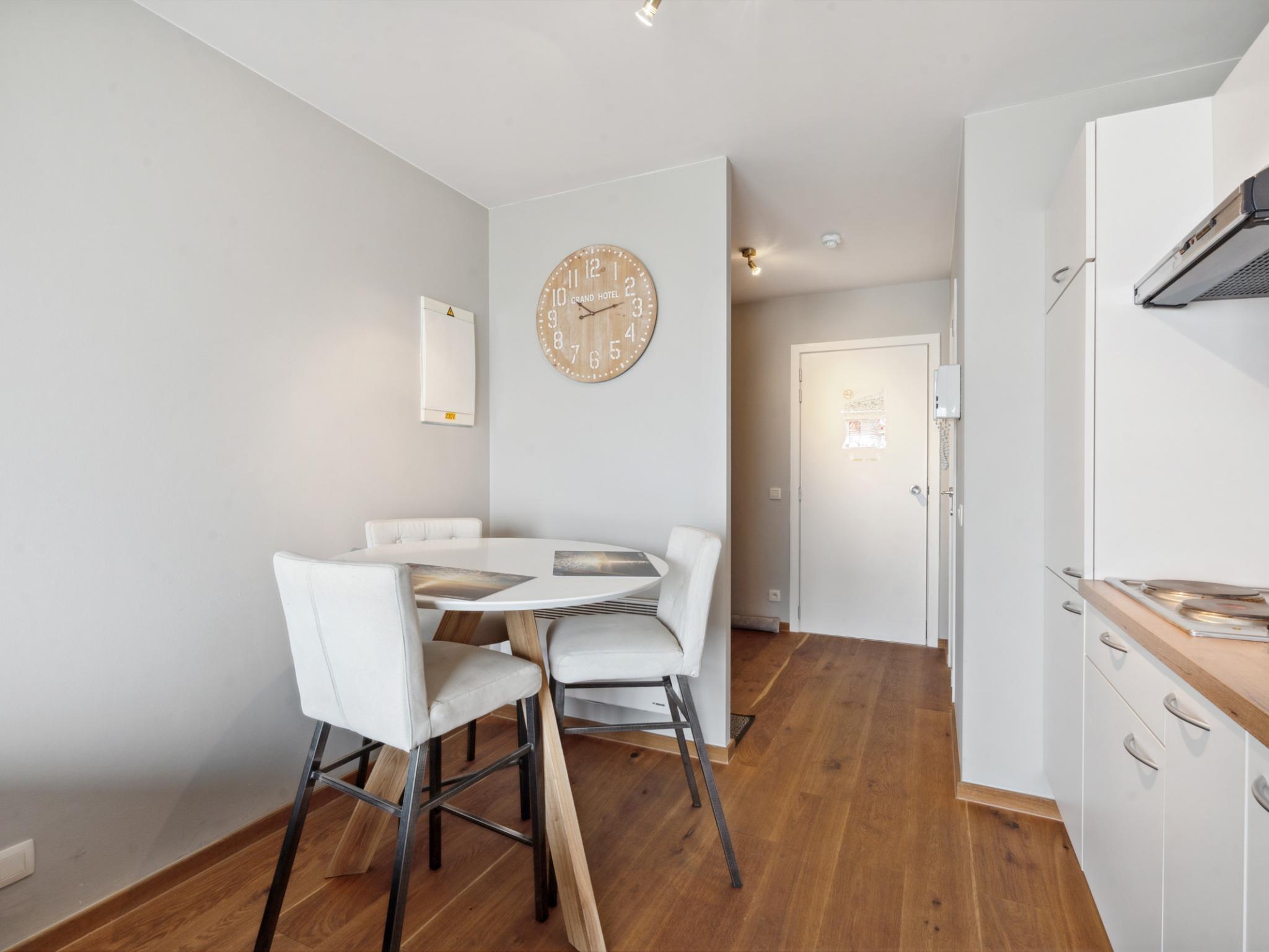 Outdoor terrace and views at Ocean Suites - 1004 in Blankenberge