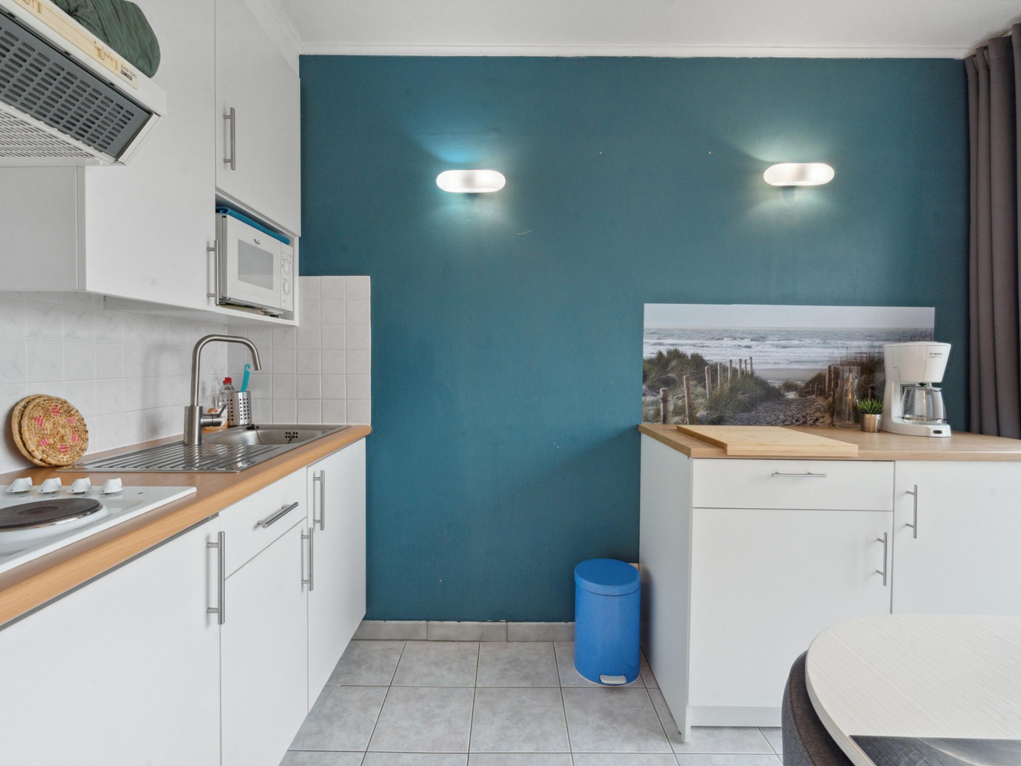 Modern kitchen at Ocean Suites - 514 in Blankenberge