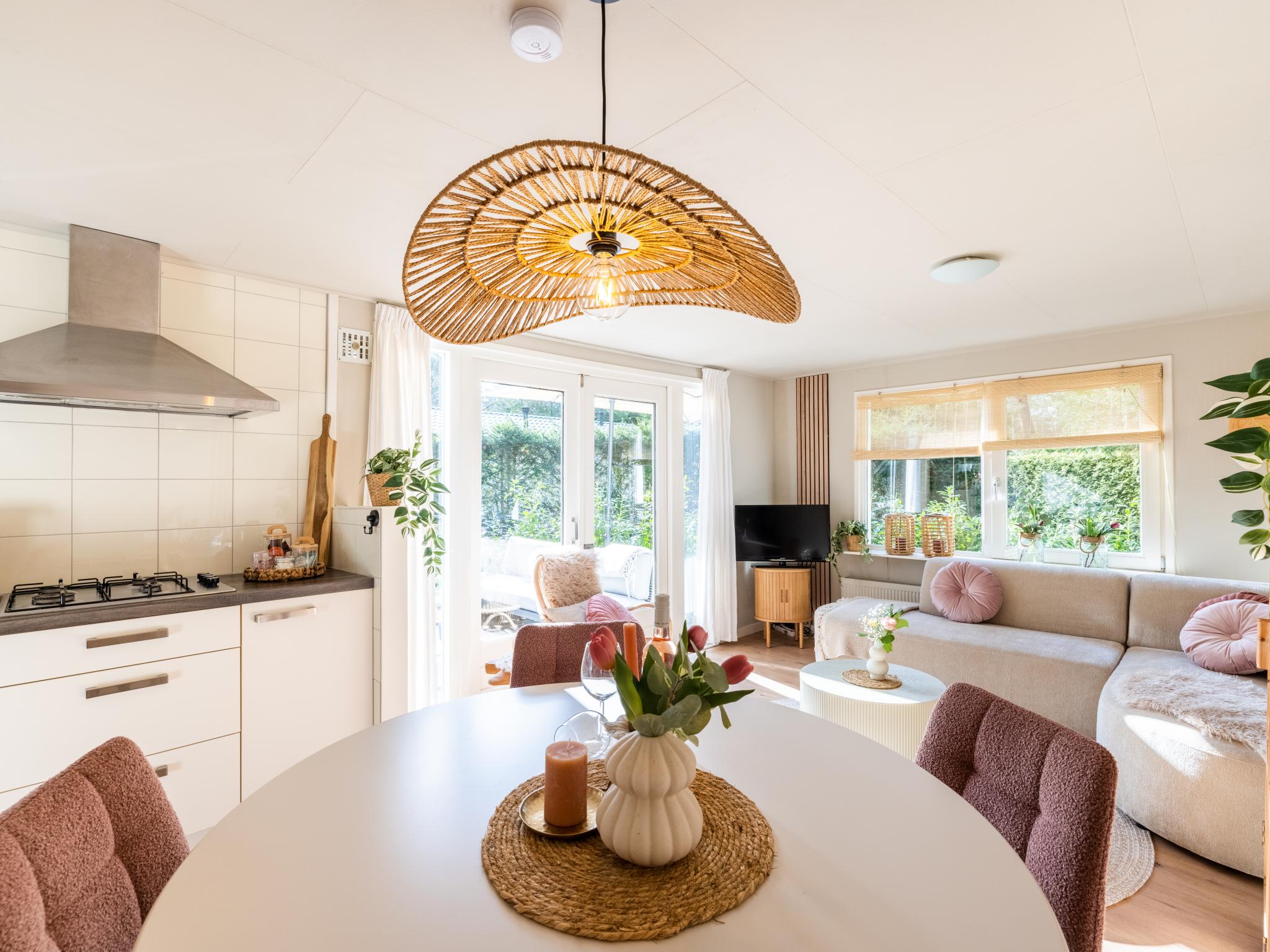 Living area at Boschalet Stijn in Hattemerbroek