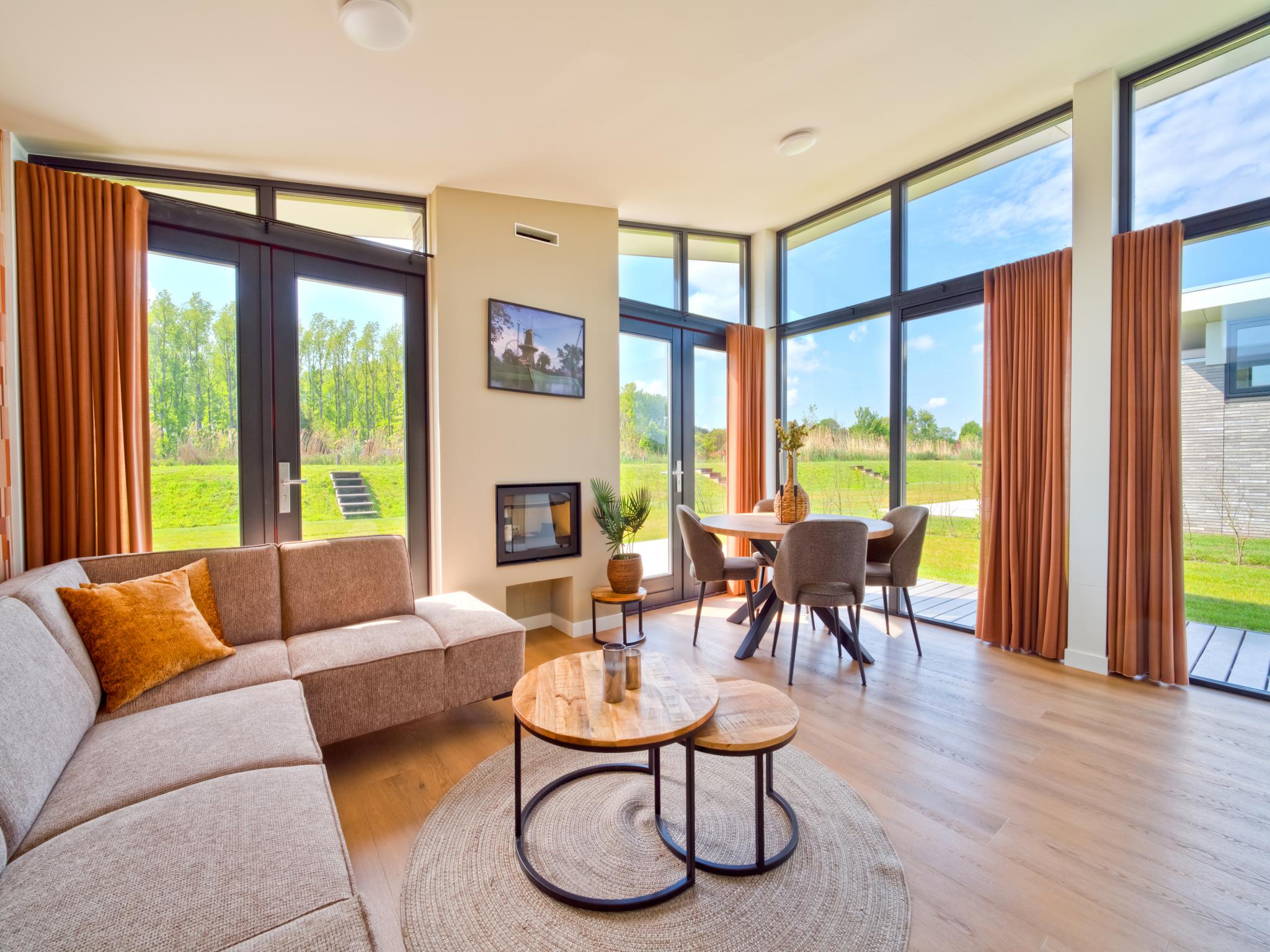 Outdoor terrace and views at Leiden in Oud Ade