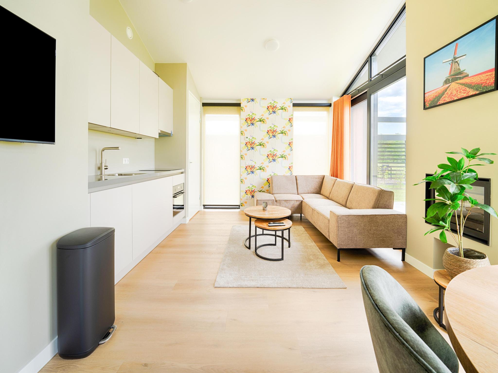 Outdoor terrace and views at Bollen in Oud Ade