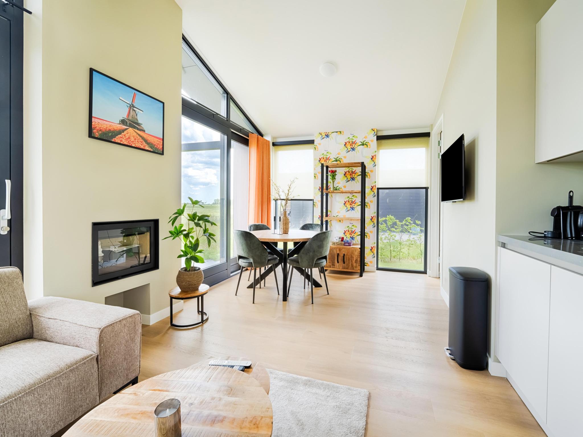 Bedroom with comfortable beds at Bollen in Oud Ade