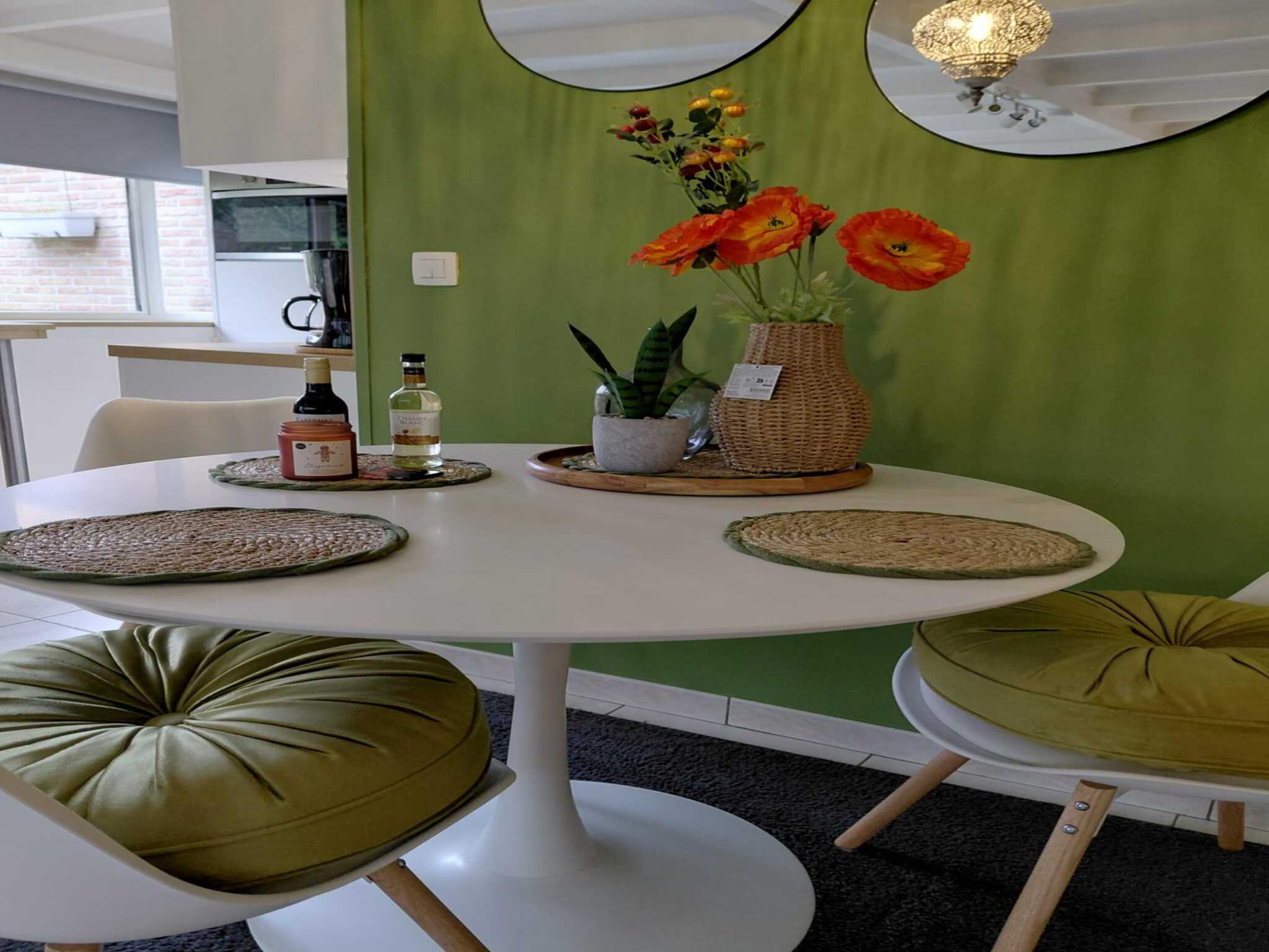 Modern kitchen at Bungalow Sonnerust in Lanaken