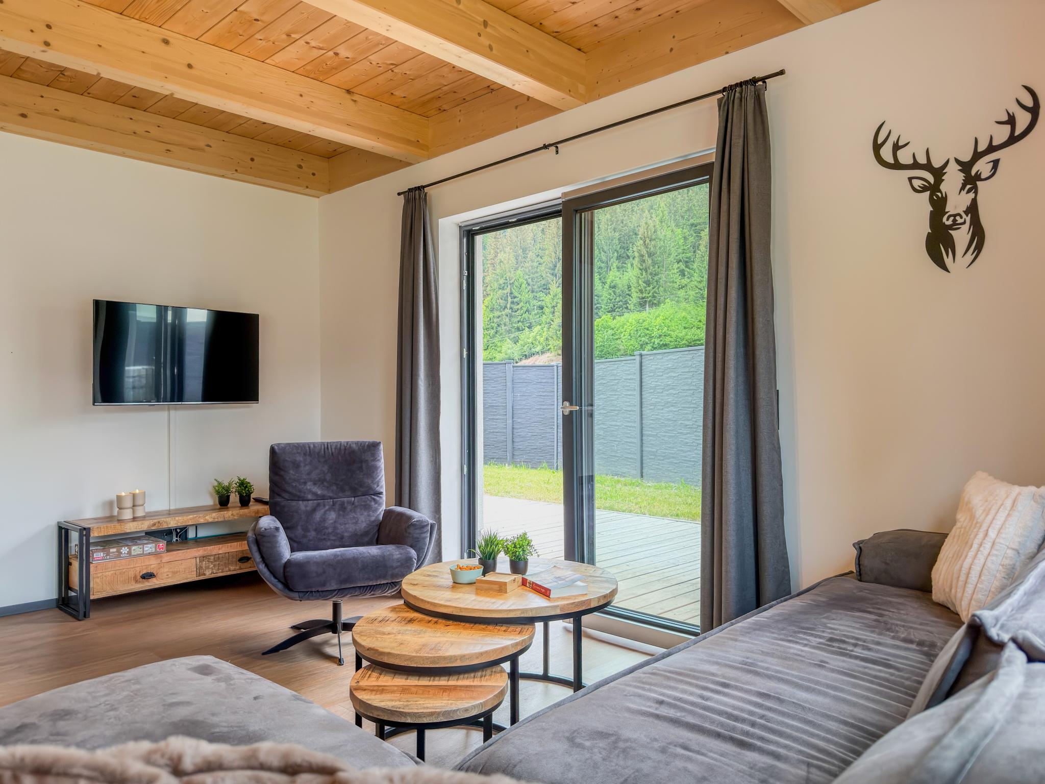Living area at Obermöschach 1A in Hermagor-Pressegger See