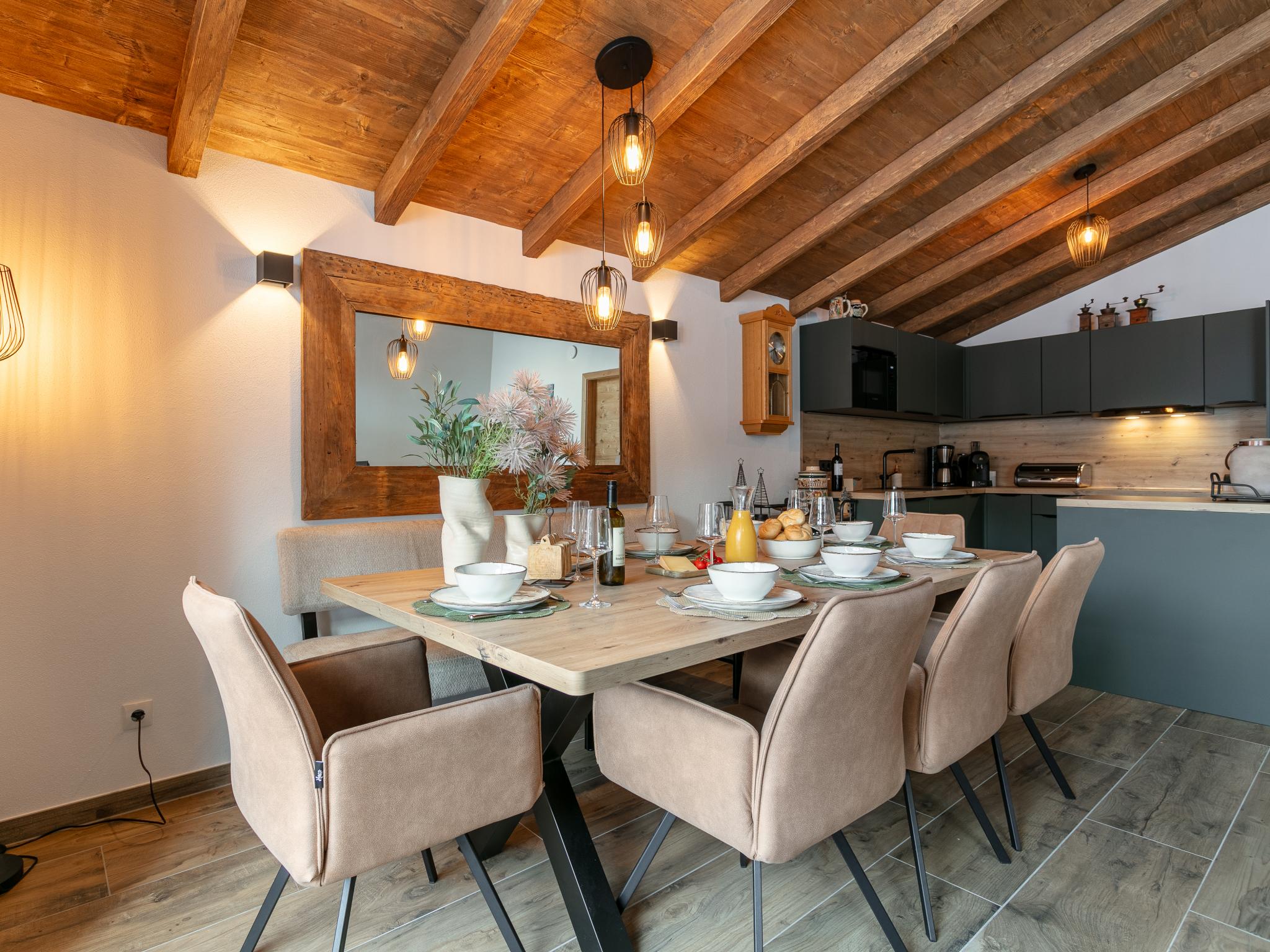 Modern kitchen at Tauernlodge Eben D3 Large in Eben im Pongau