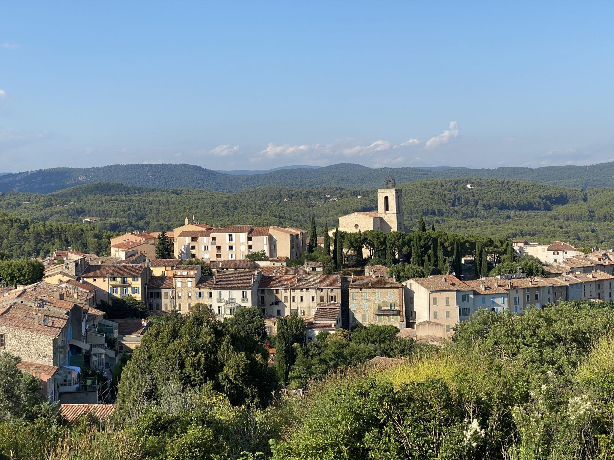 Swimming pool area at Le Vent D Anges in Flayosc