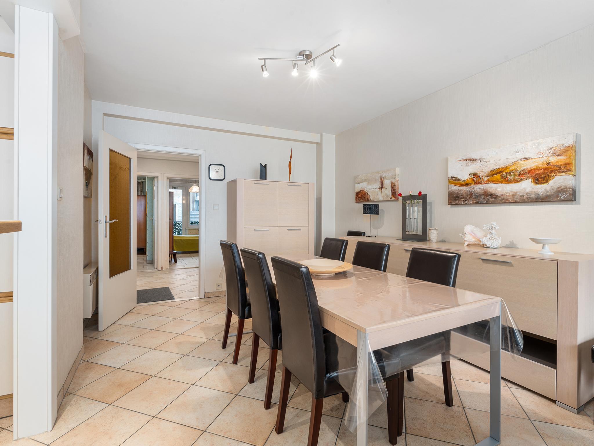 Modern kitchen at Tijl - VER/1 + garagebox mogelijk in Blankenberge