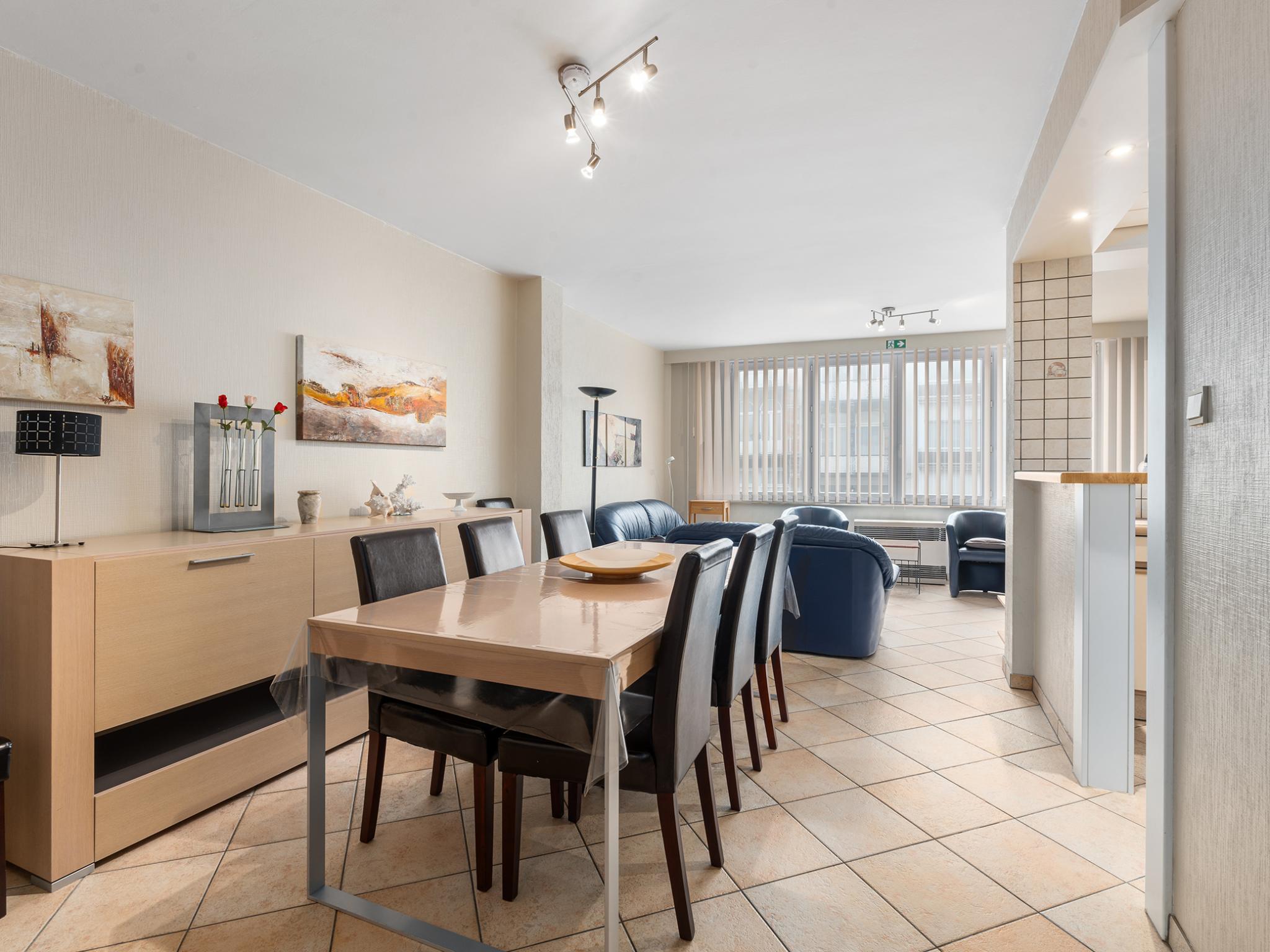 Outdoor terrace and views at Tijl - VER/1 + garagebox mogelijk in Blankenberge