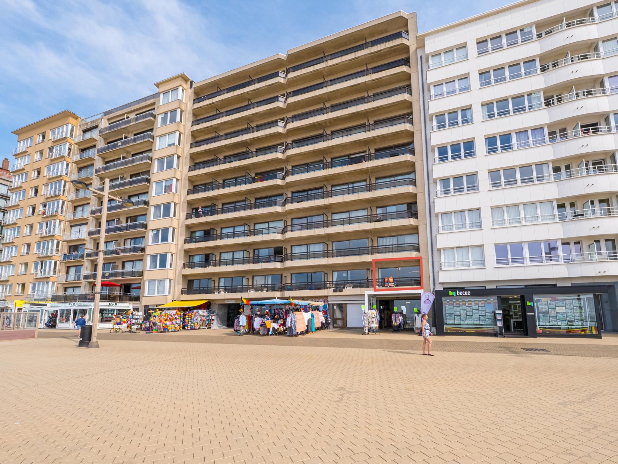 Modern kitchen at Atlantis I - 0104 + box 14 in Middelkerke