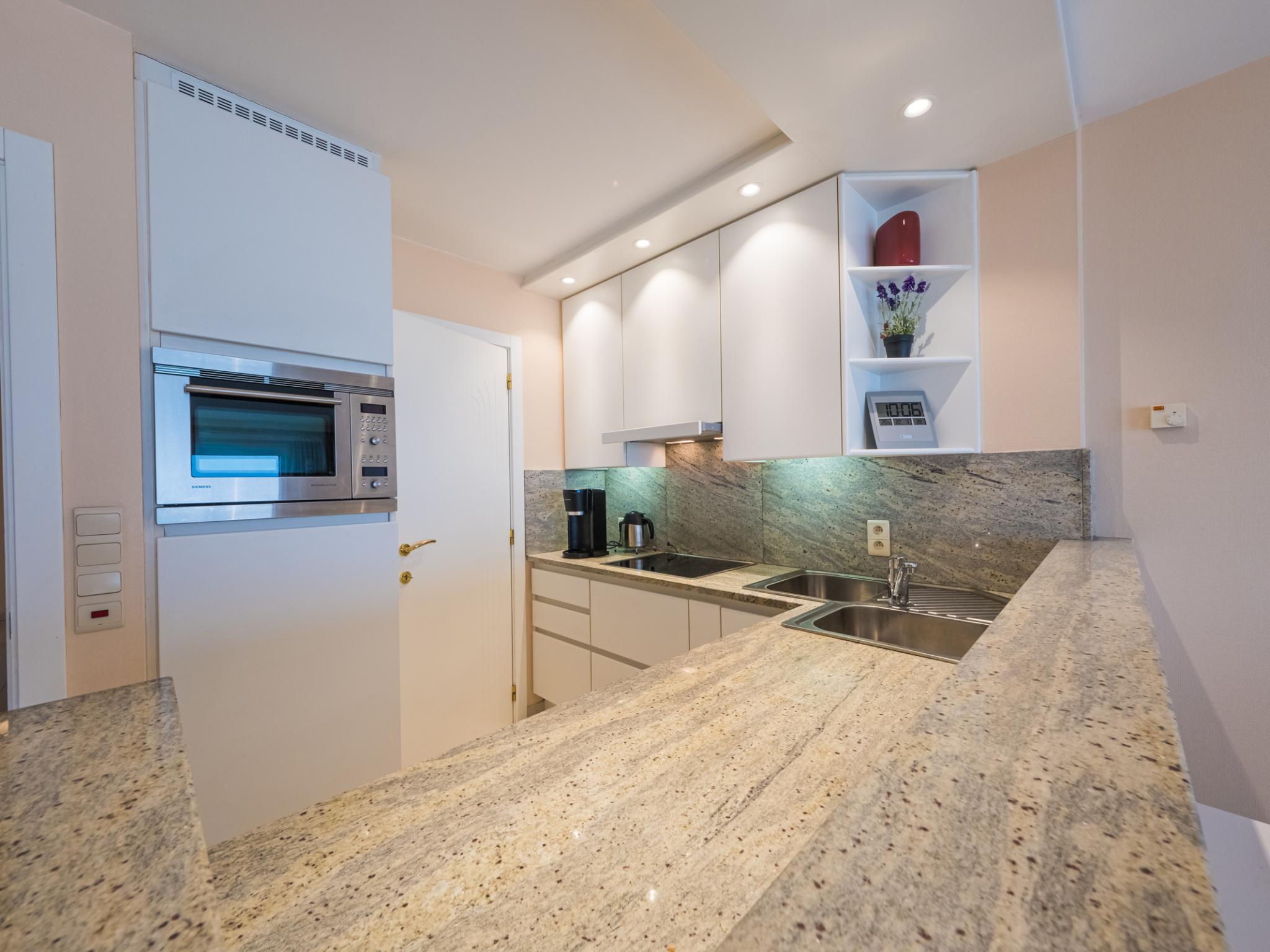 Outdoor terrace and views at Marianne I - 0501 + box 16 (Ile de France) in Middelkerke