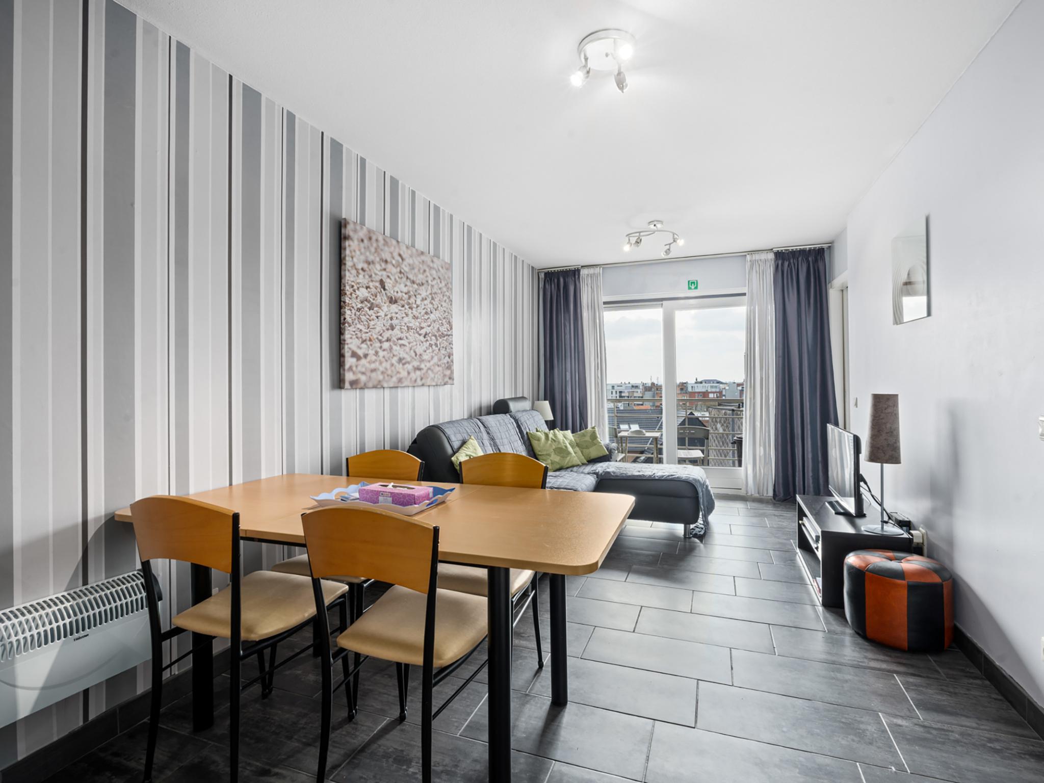 Bedroom with comfortable beds at Ocean Suites - 717 in Blankenberge