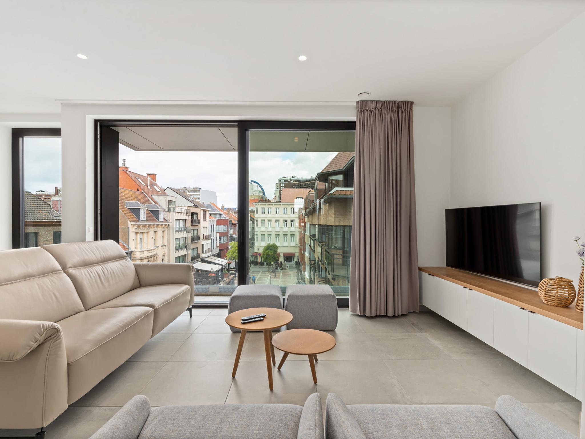 Living area at Maple Leaf - 03.02 + garage in Blankenberge