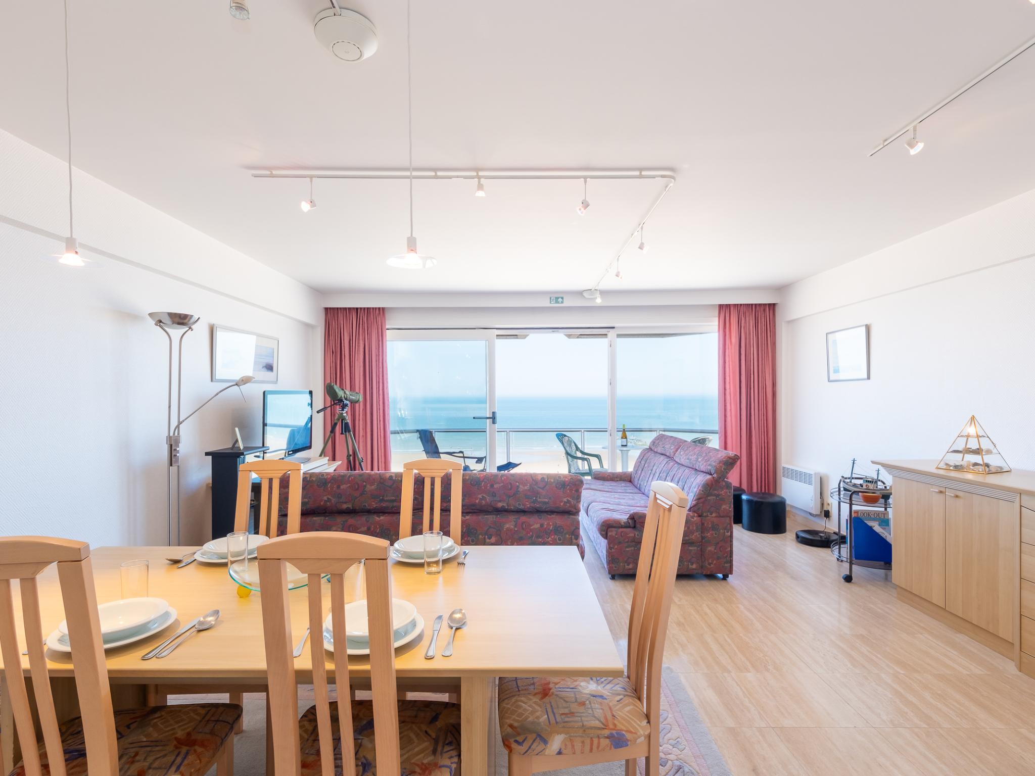 Outdoor terrace and views at Mistral - 0801 + box 22 (Sunfield) in Middelkerke