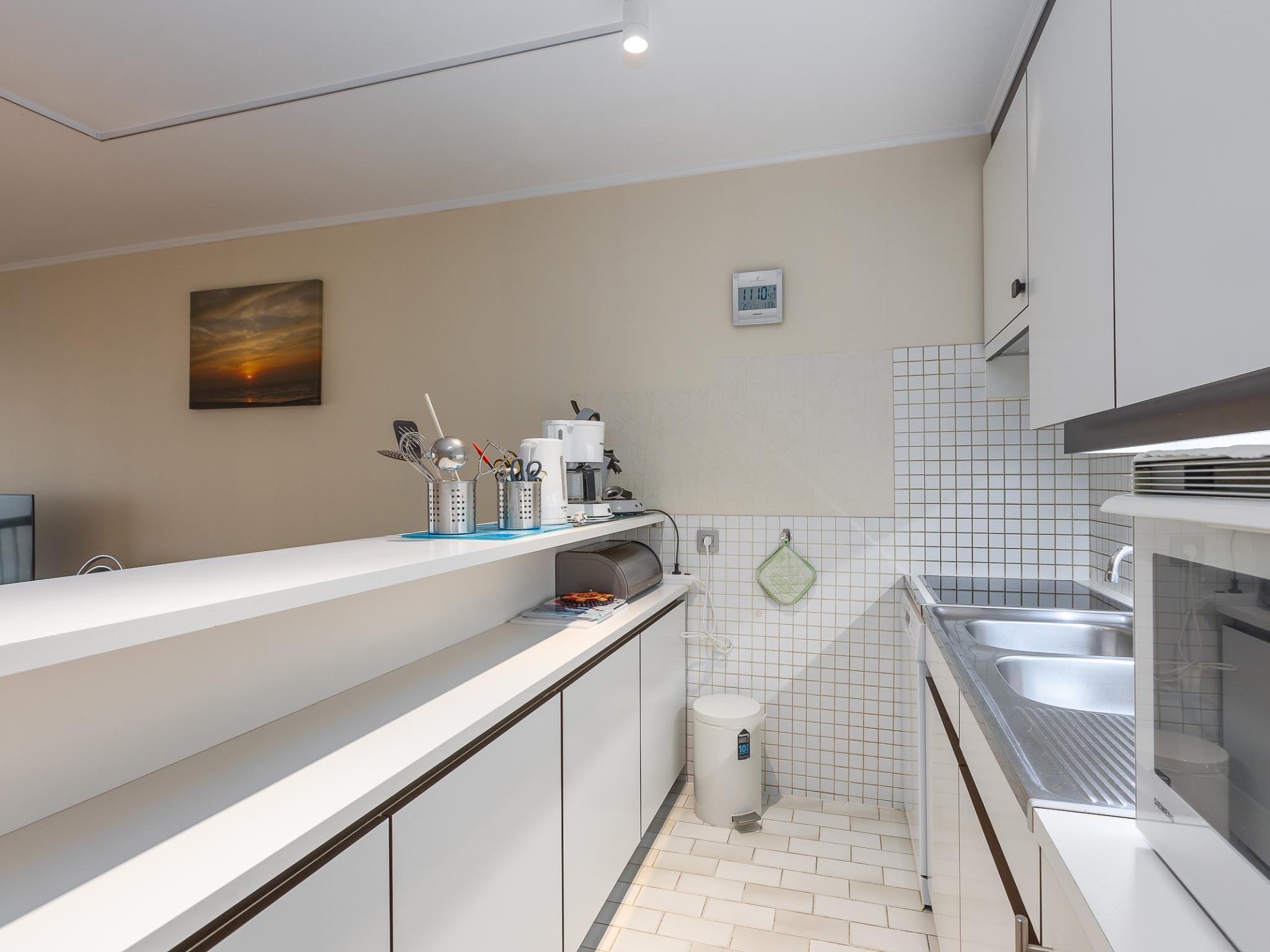 Outdoor terrace and views at Brisbane II - 0403 + box 59 (Zeegalm) in Middelkerke