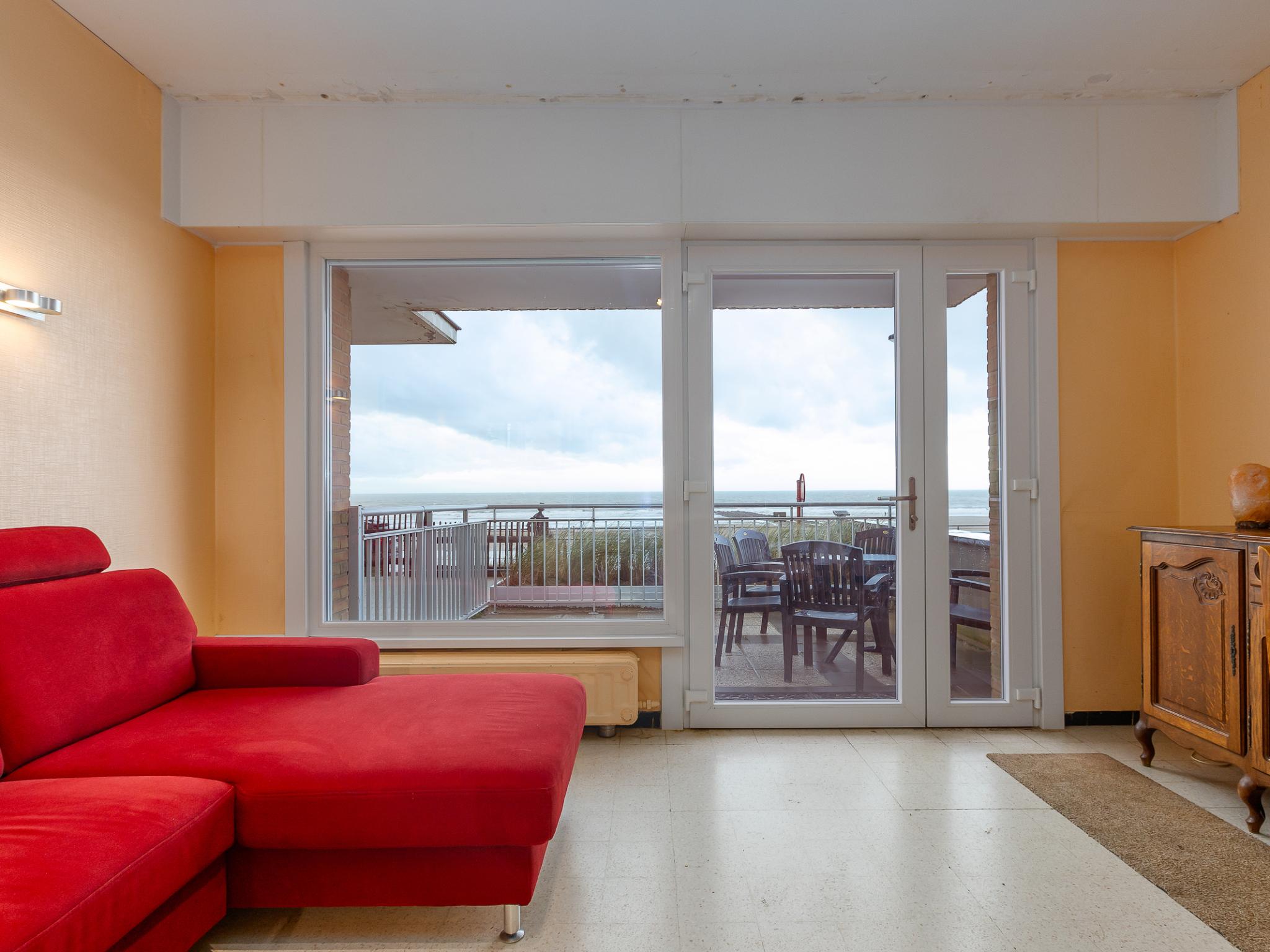 Modern kitchen at Sun Beach - 0001 + box 82 (Green Garden) in Middelkerke