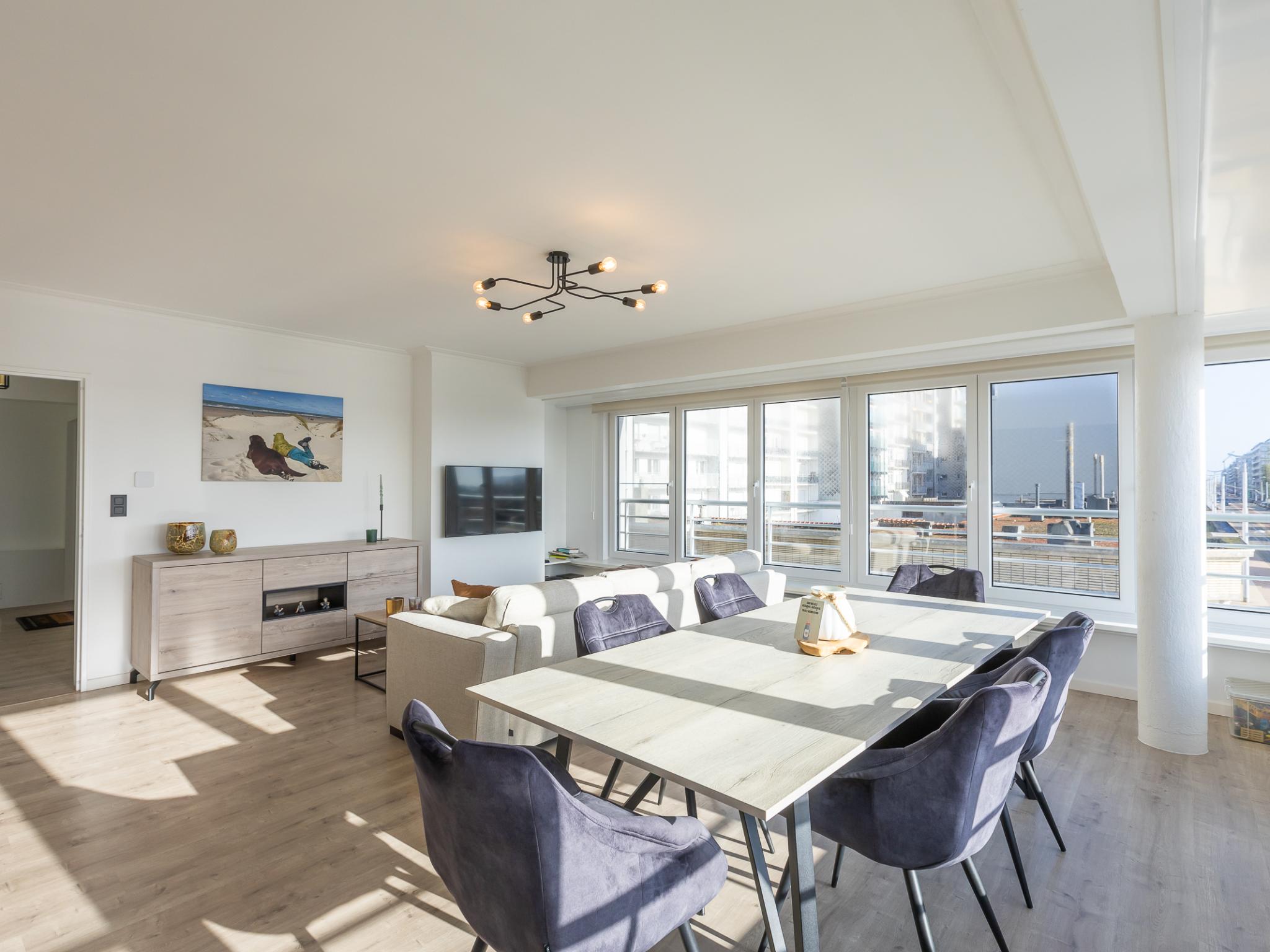 Bedroom with comfortable beds at Rapallo III - 0202 in Middelkerke