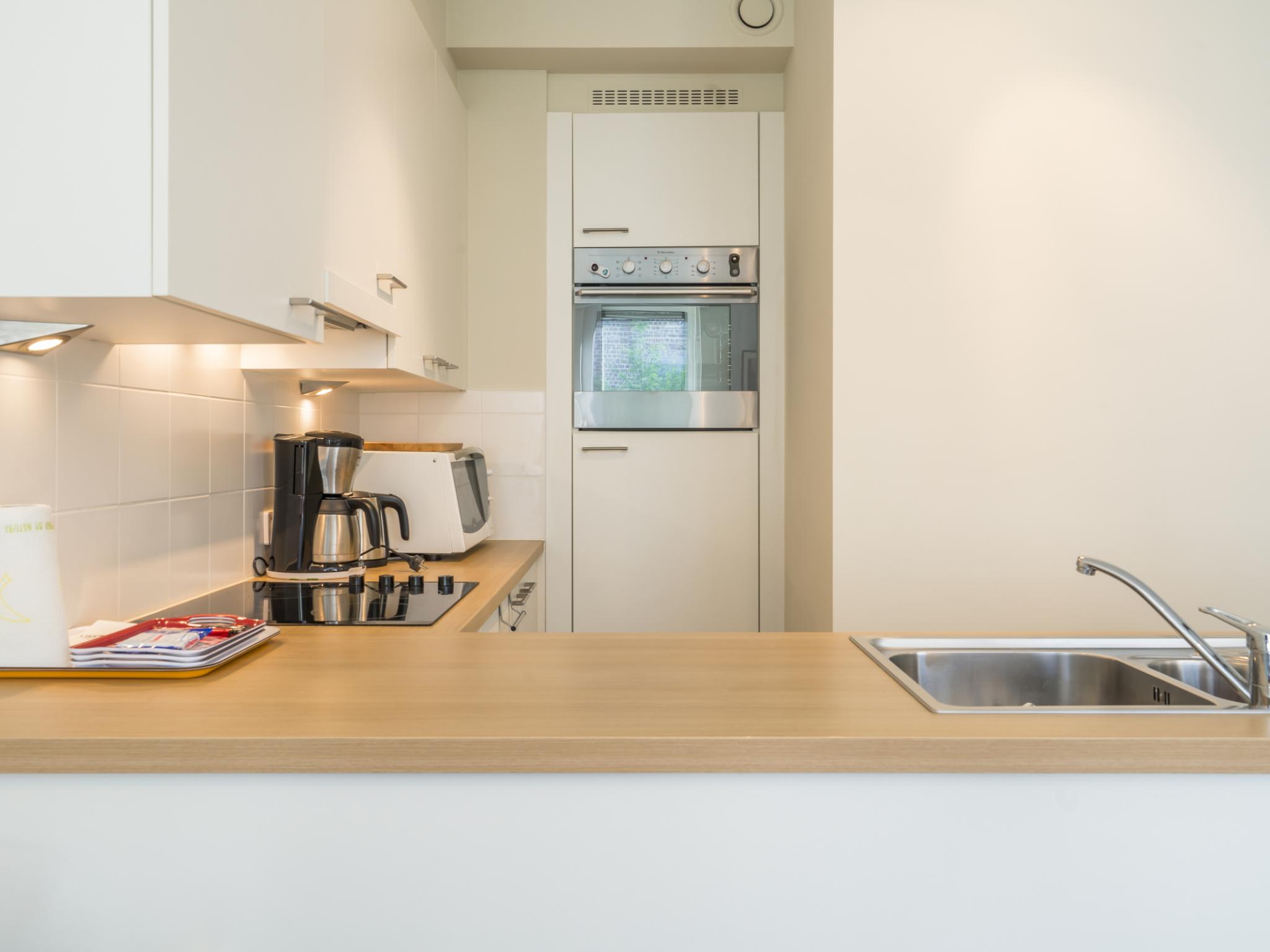 Outdoor terrace and views at Ensor II - 0201 in Blankenberge