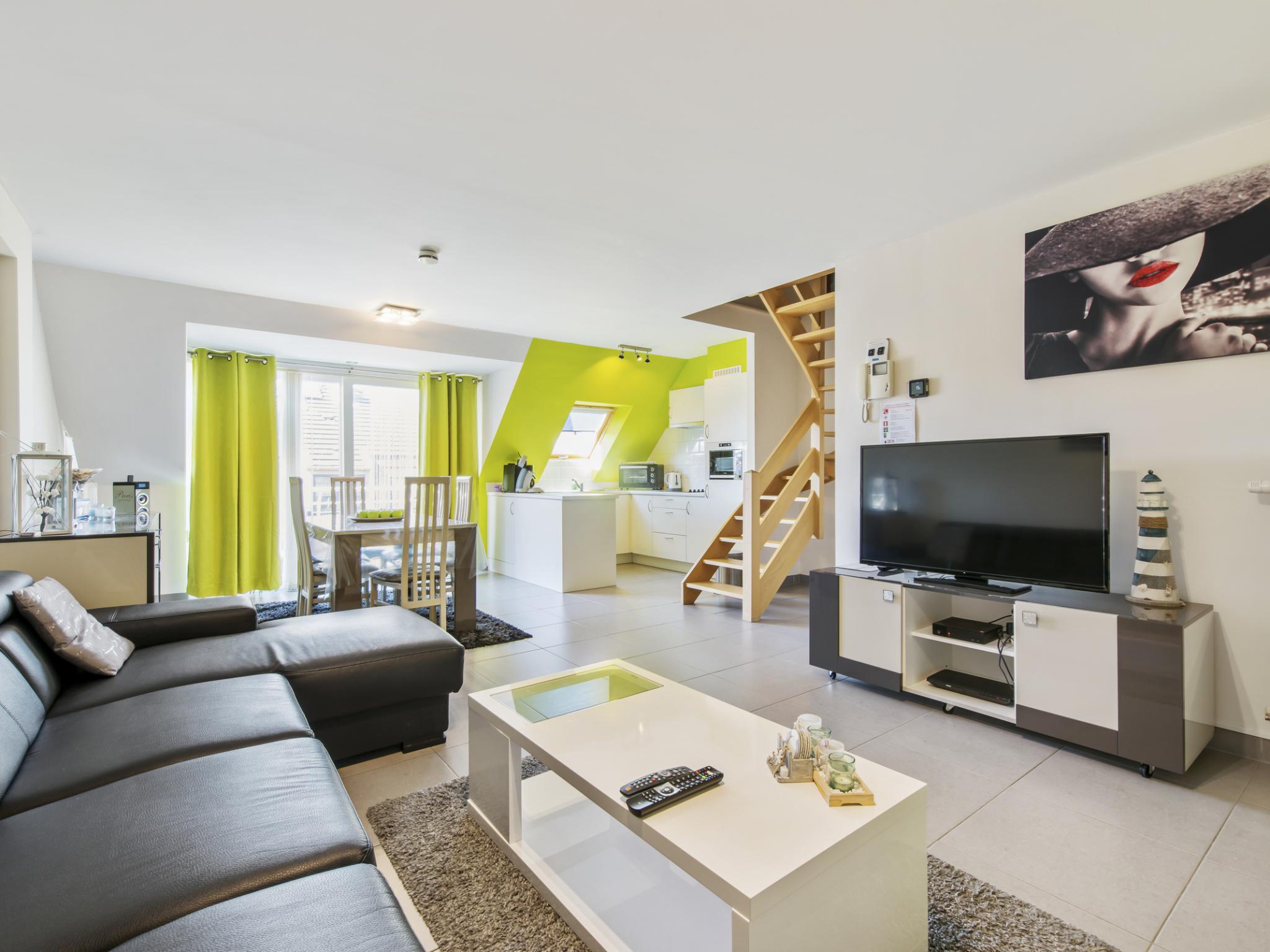 Modern kitchen at Piazza - 0402 + Parking 4 in Blankenberge