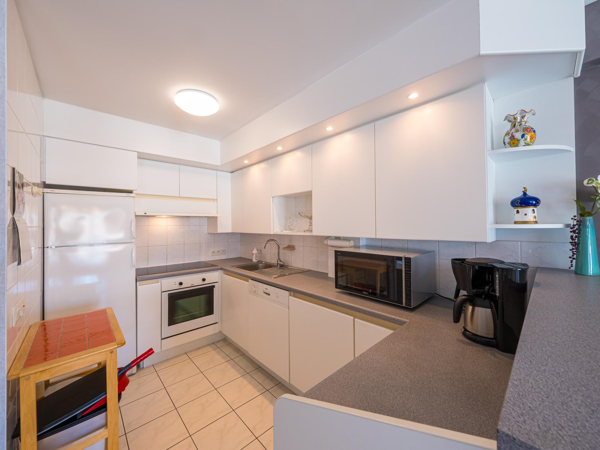 Modern kitchen at Princess I - 0302 + box 214 (Casino Parking) in Middelkerke