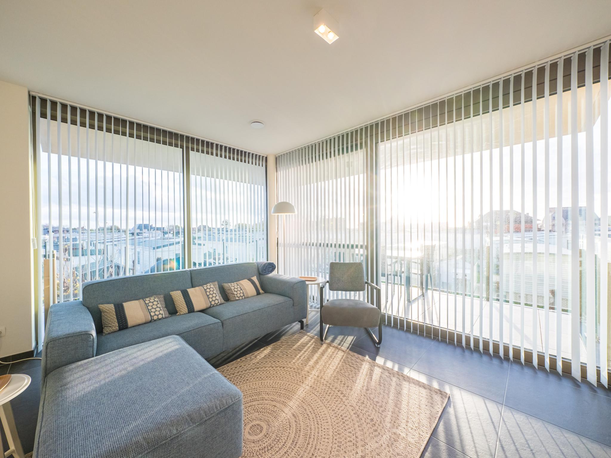 Modern kitchen at Amantha - 0102 + box 9 in Middelkerke