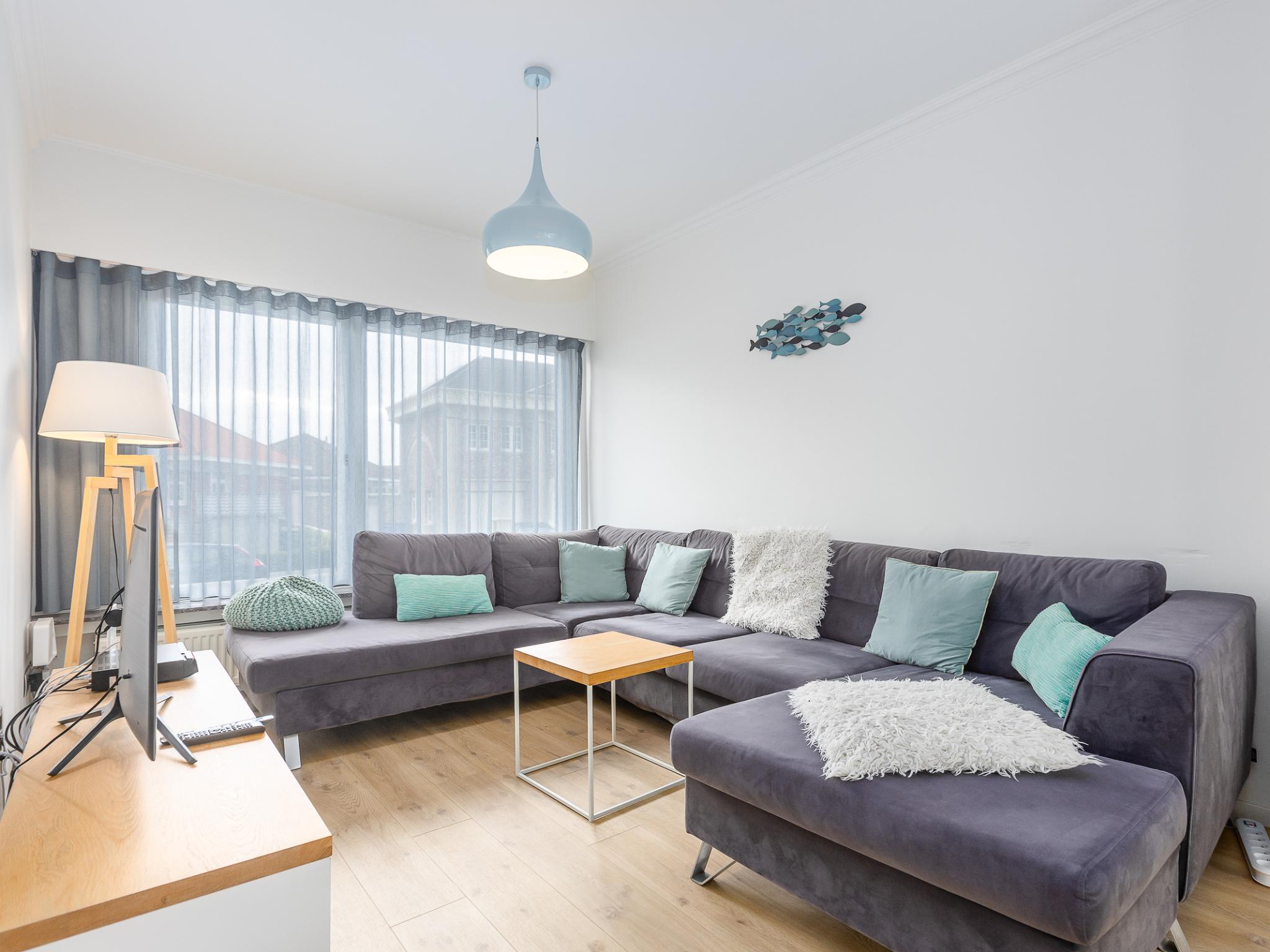 Bedroom with comfortable beds at Villa Tamarisk - + box in Middelkerke