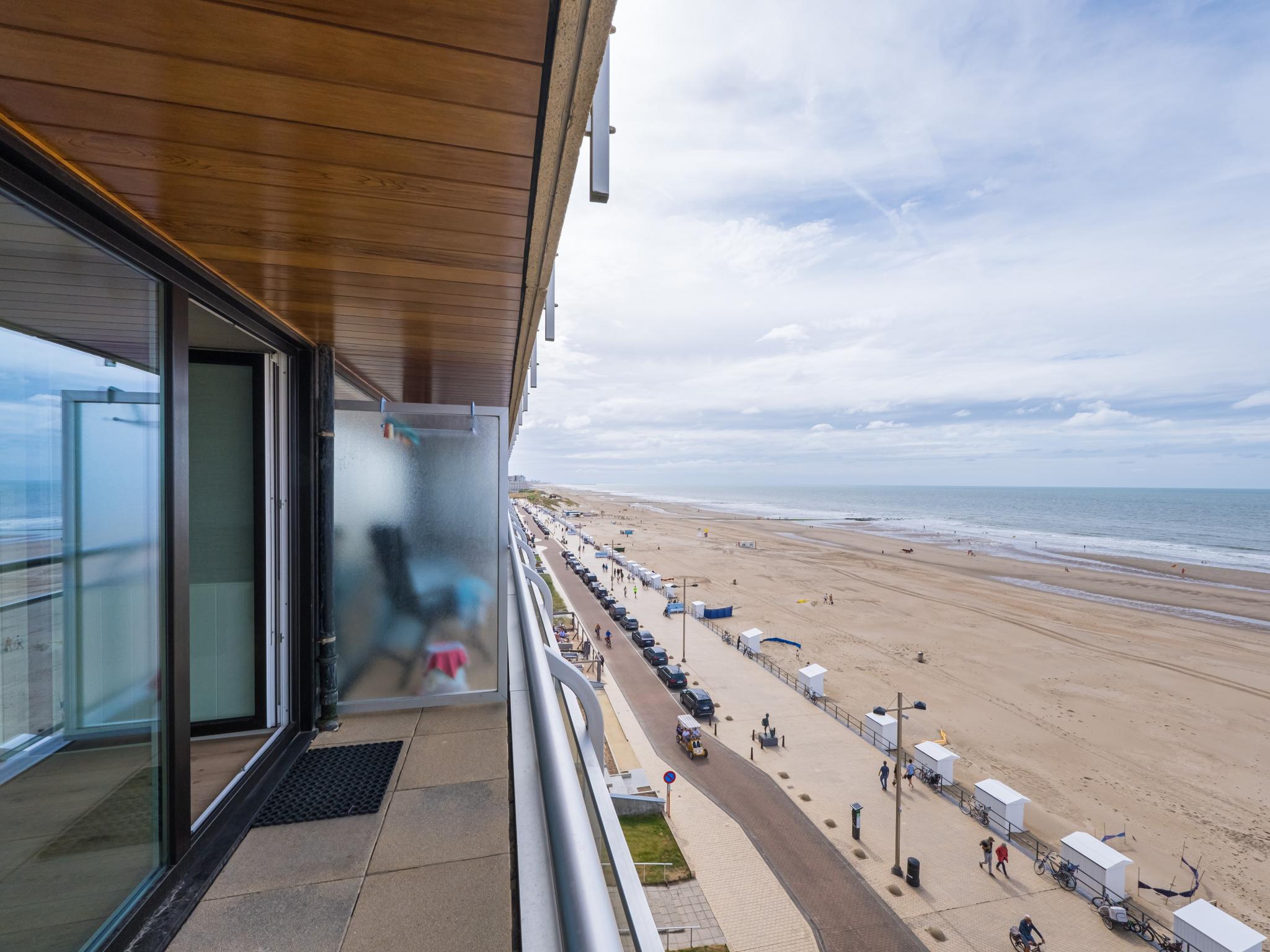 Modern kitchen at Darwin II - 0605 + box 41 (Green Garden) in Middelkerke