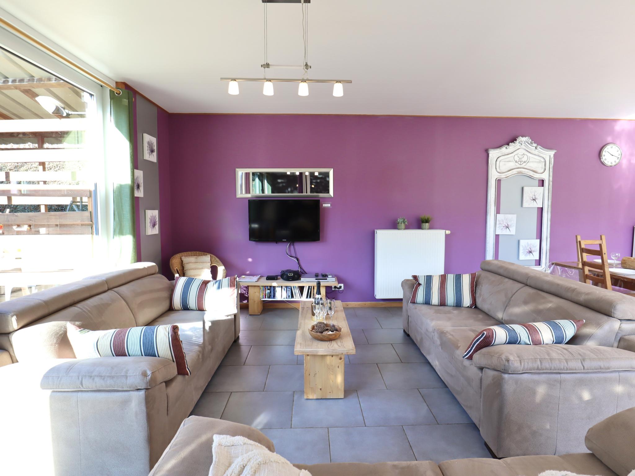 Outdoor terrace and views at Well Coom in Coo