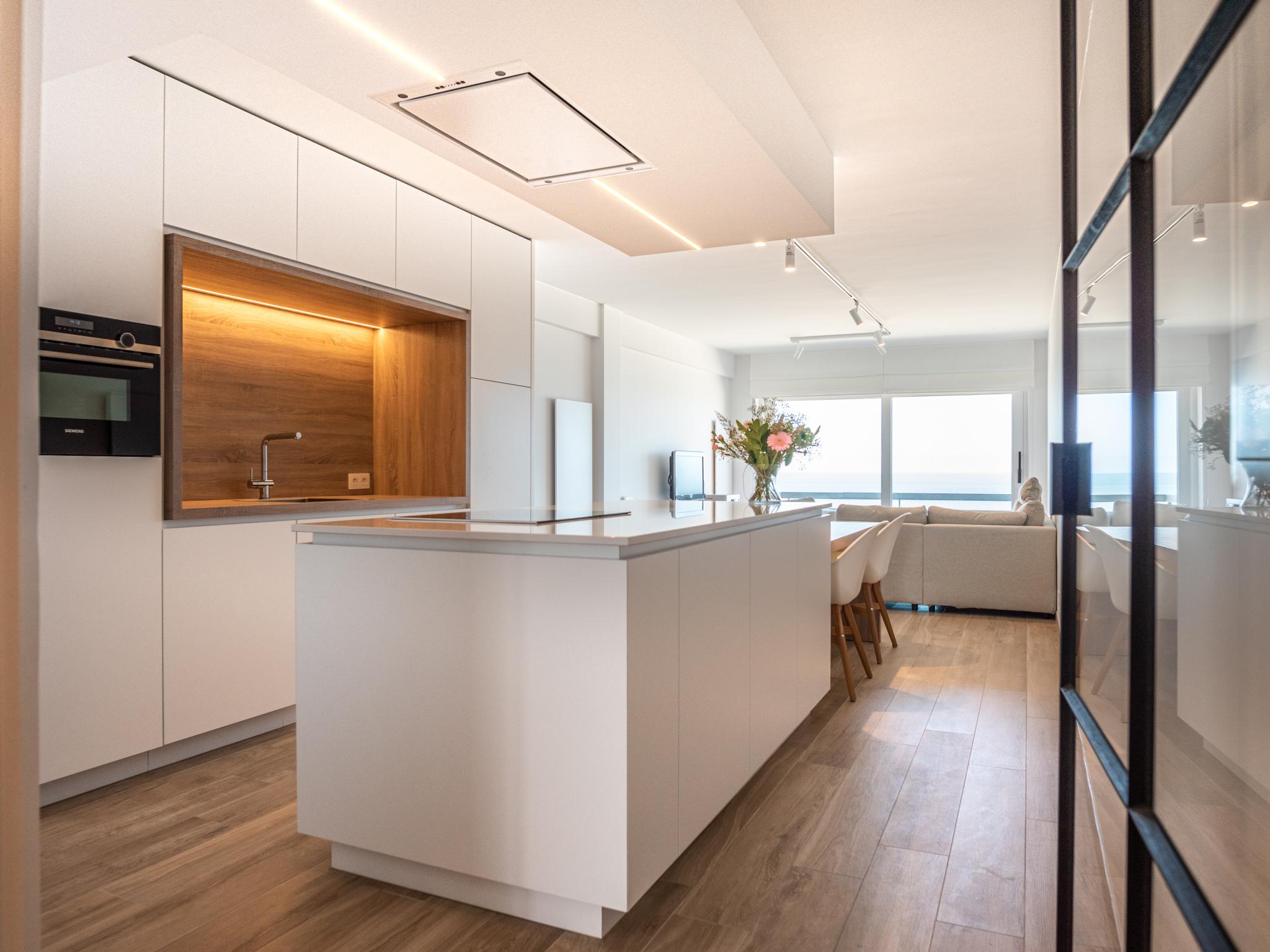 Outdoor terrace and views at Exception - 0801 + park. 39 in Middelkerke