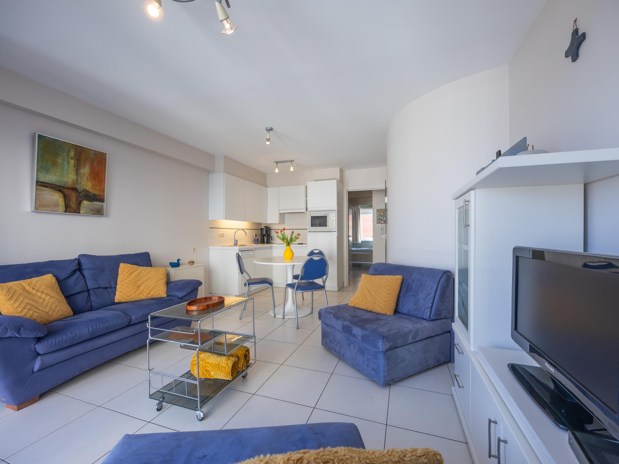 Bedroom with comfortable beds at Mathilde - 0402 in Middelkerke