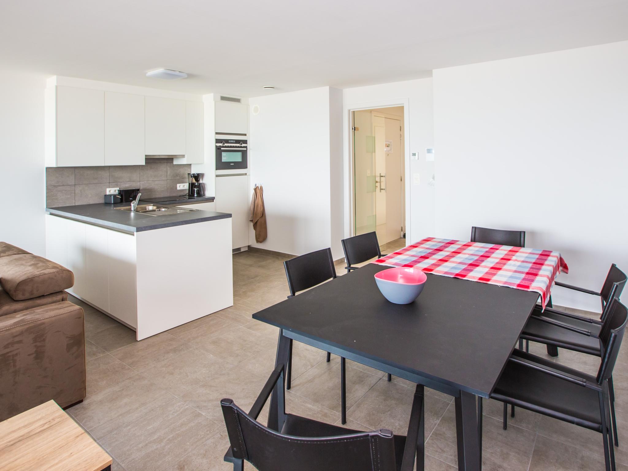 Modern kitchen at Les Amiraux - 0701 + box 2 in Westende