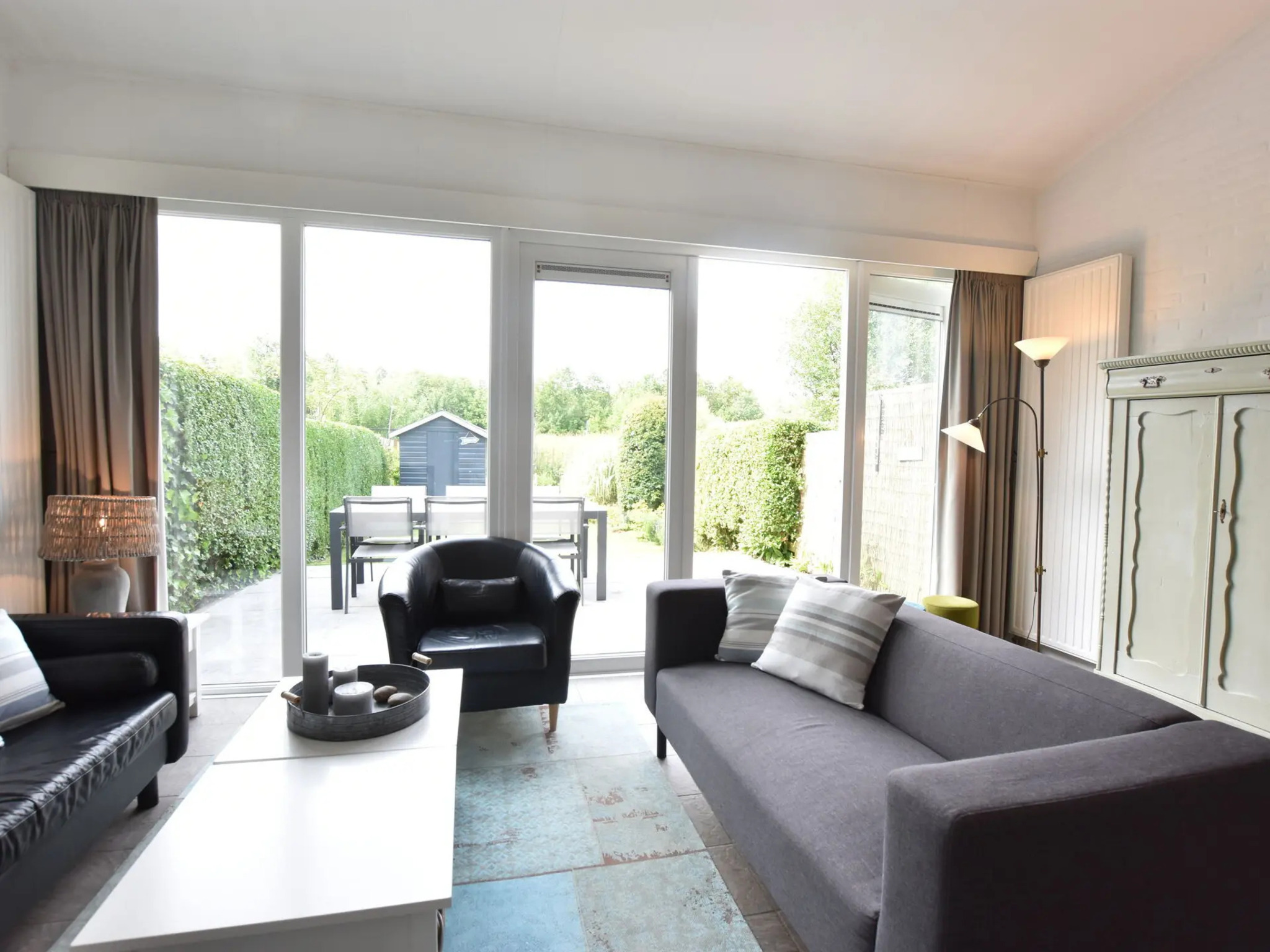 Modern kitchen at Duinzicht II in Nieuwvliet