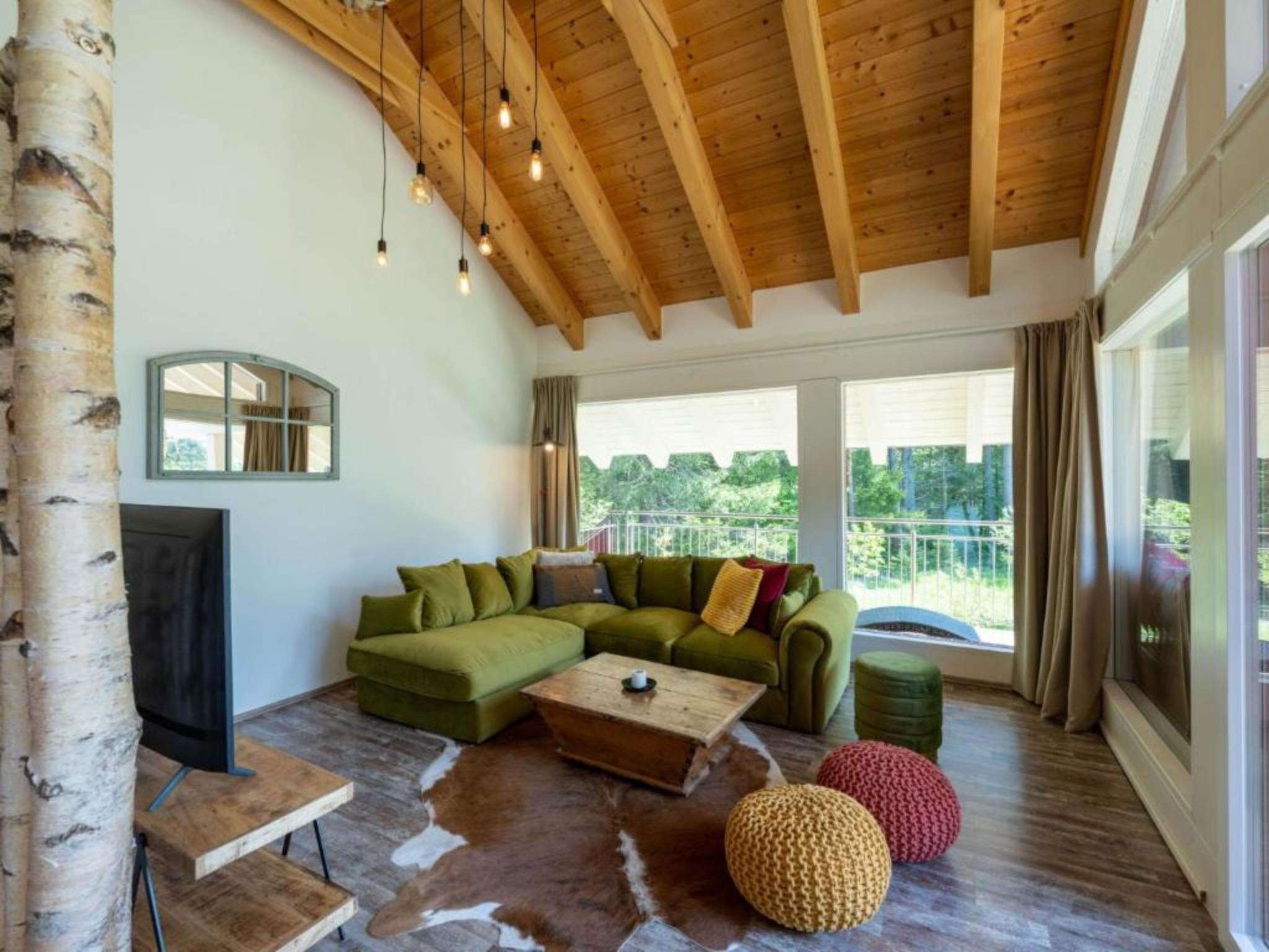 Bedroom with comfortable beds at Sonnenblick in Feistritz ob Bleiburg