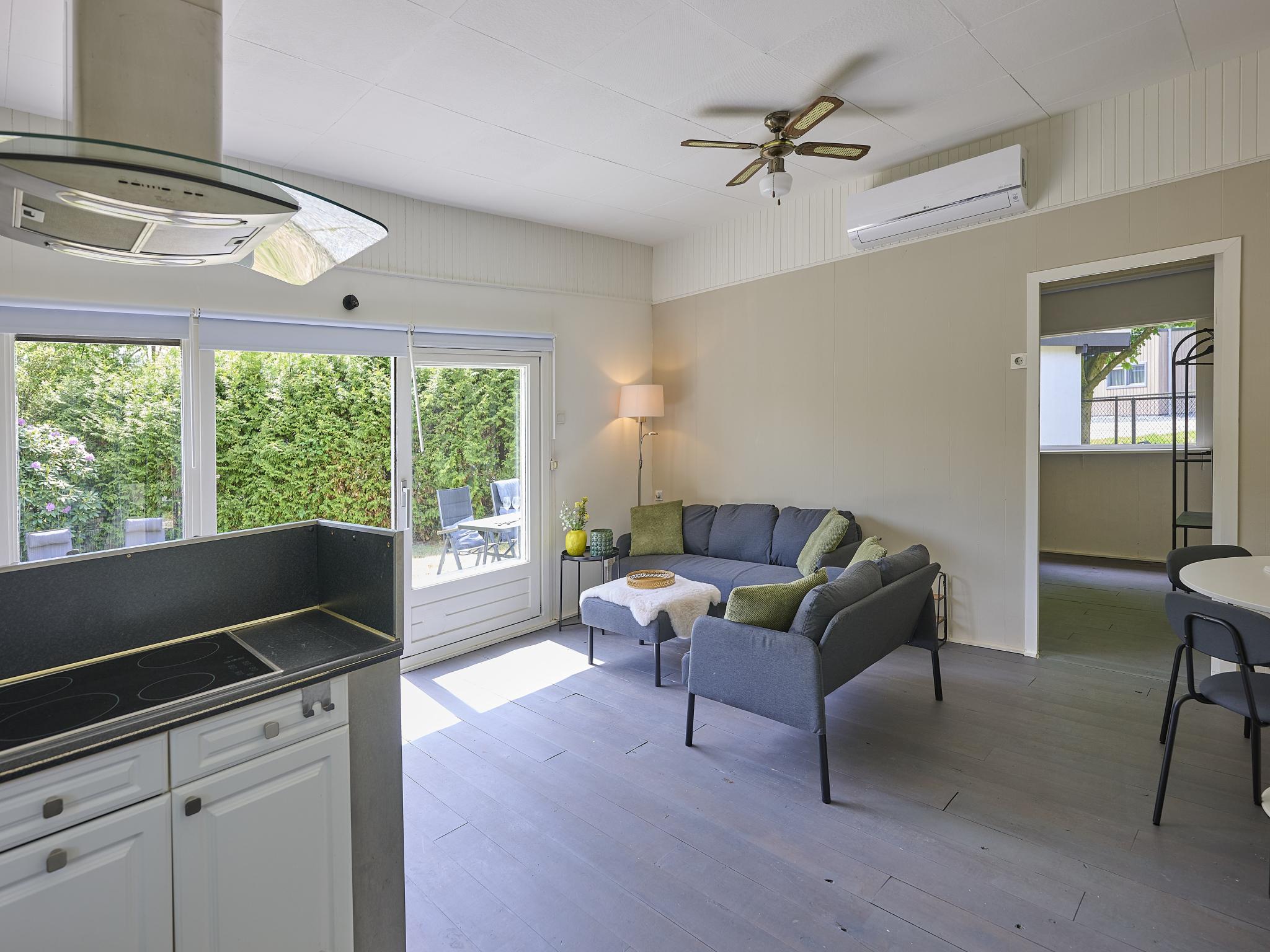 Bedroom with comfortable beds at Brabants licht in Lage Mierde