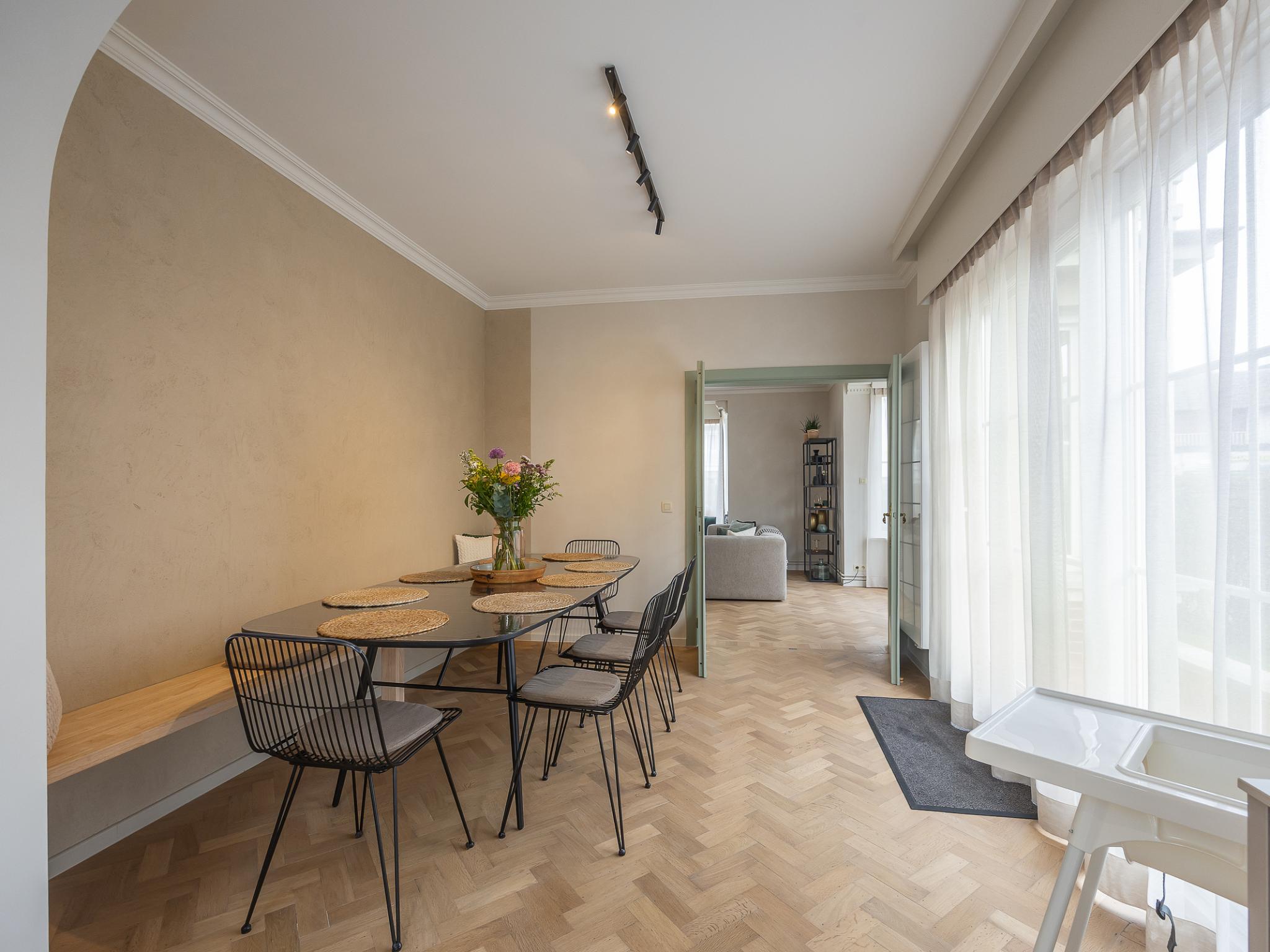 Modern kitchen at Maison Edith - + box in Westende