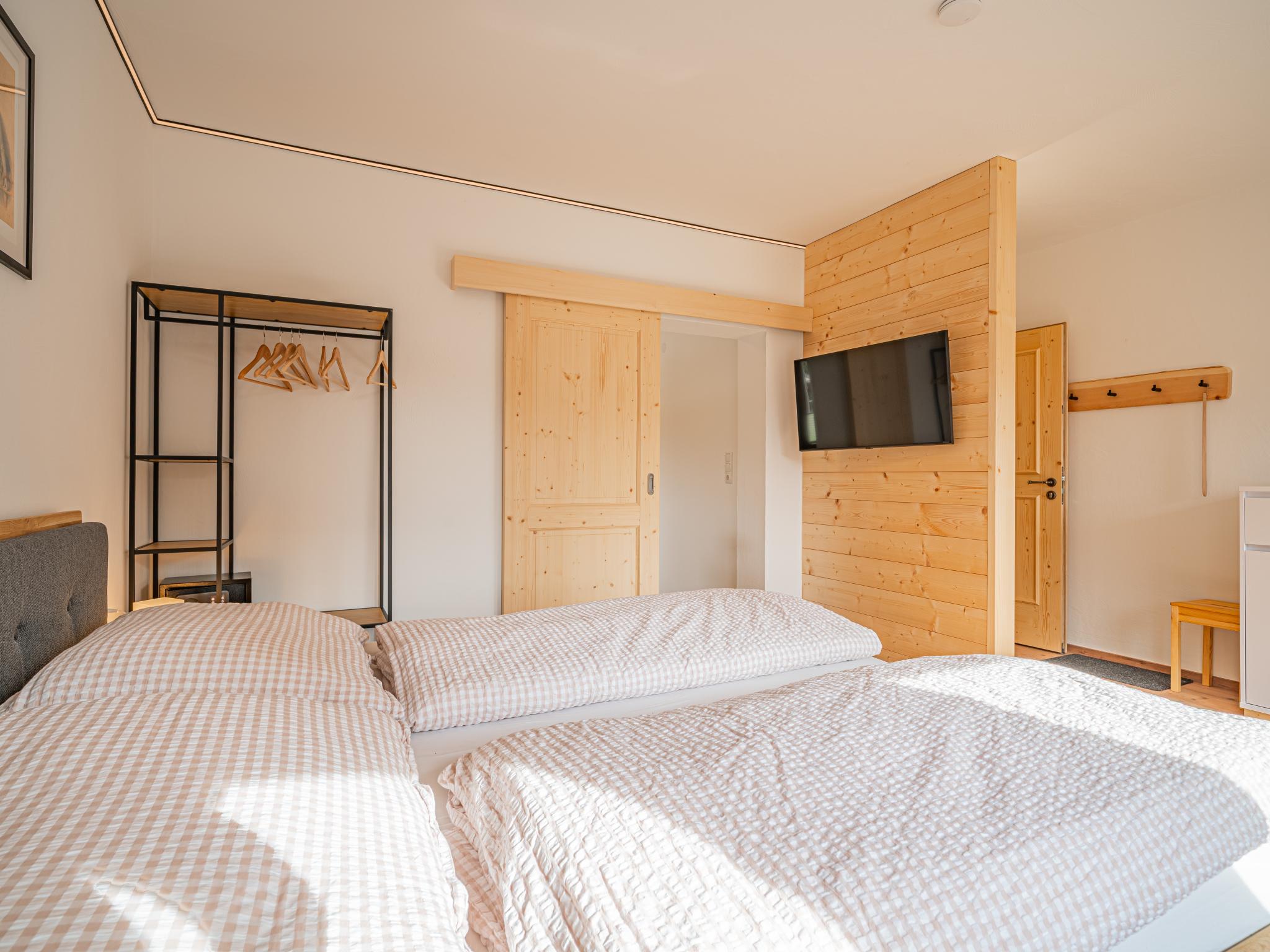 Outdoor terrace and views at Das Bergnest Heimatblick in Söll