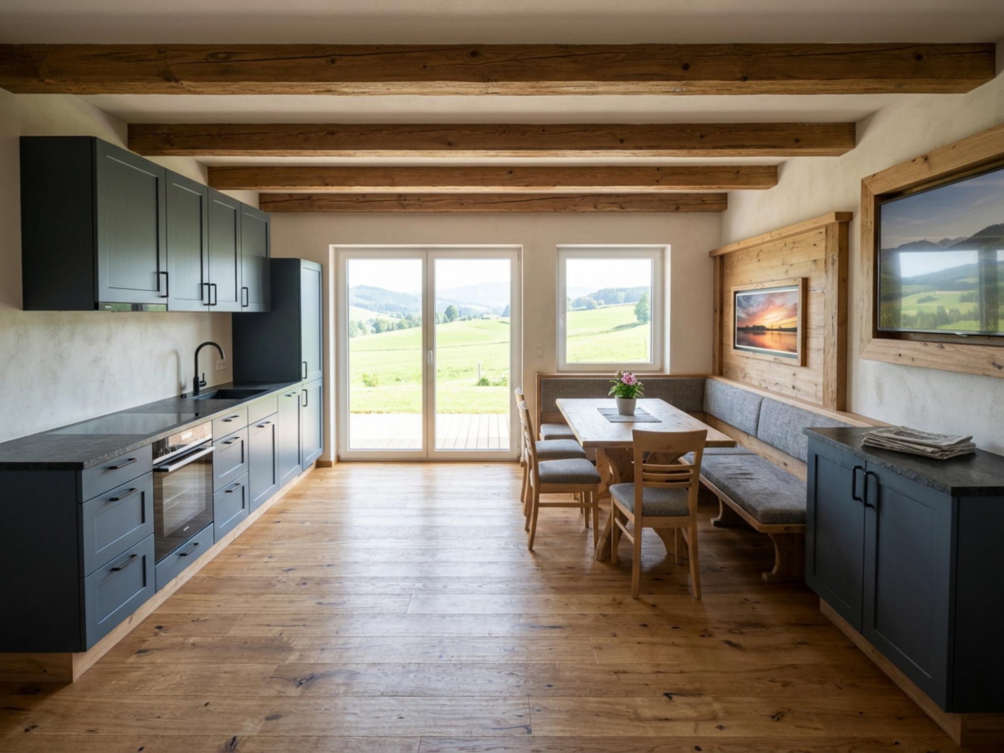 Modern kitchen at Marschbachhof Top 1 in Walchsee