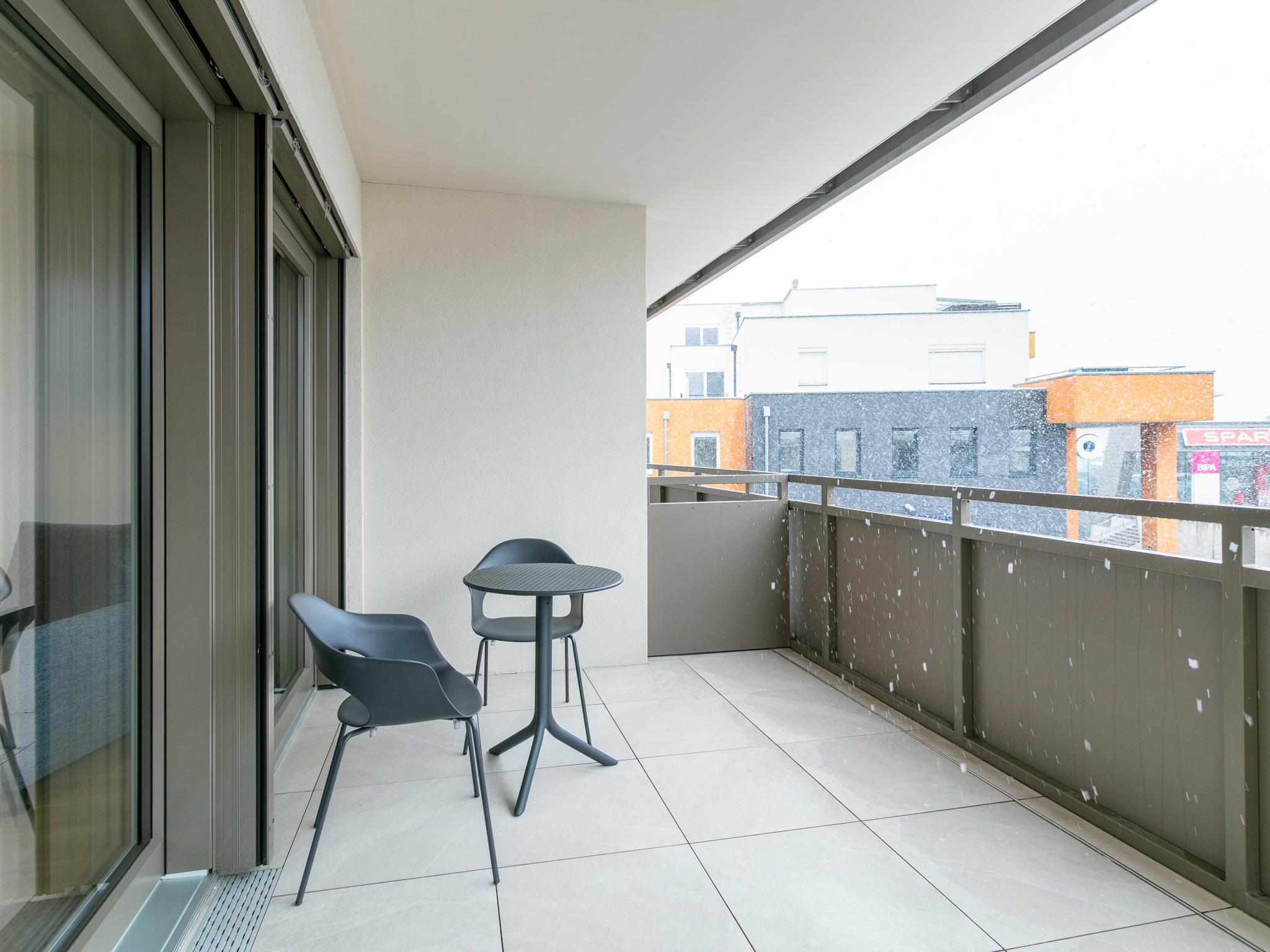 Living area at City Apartments Jenbach Top 3 in Jenbach