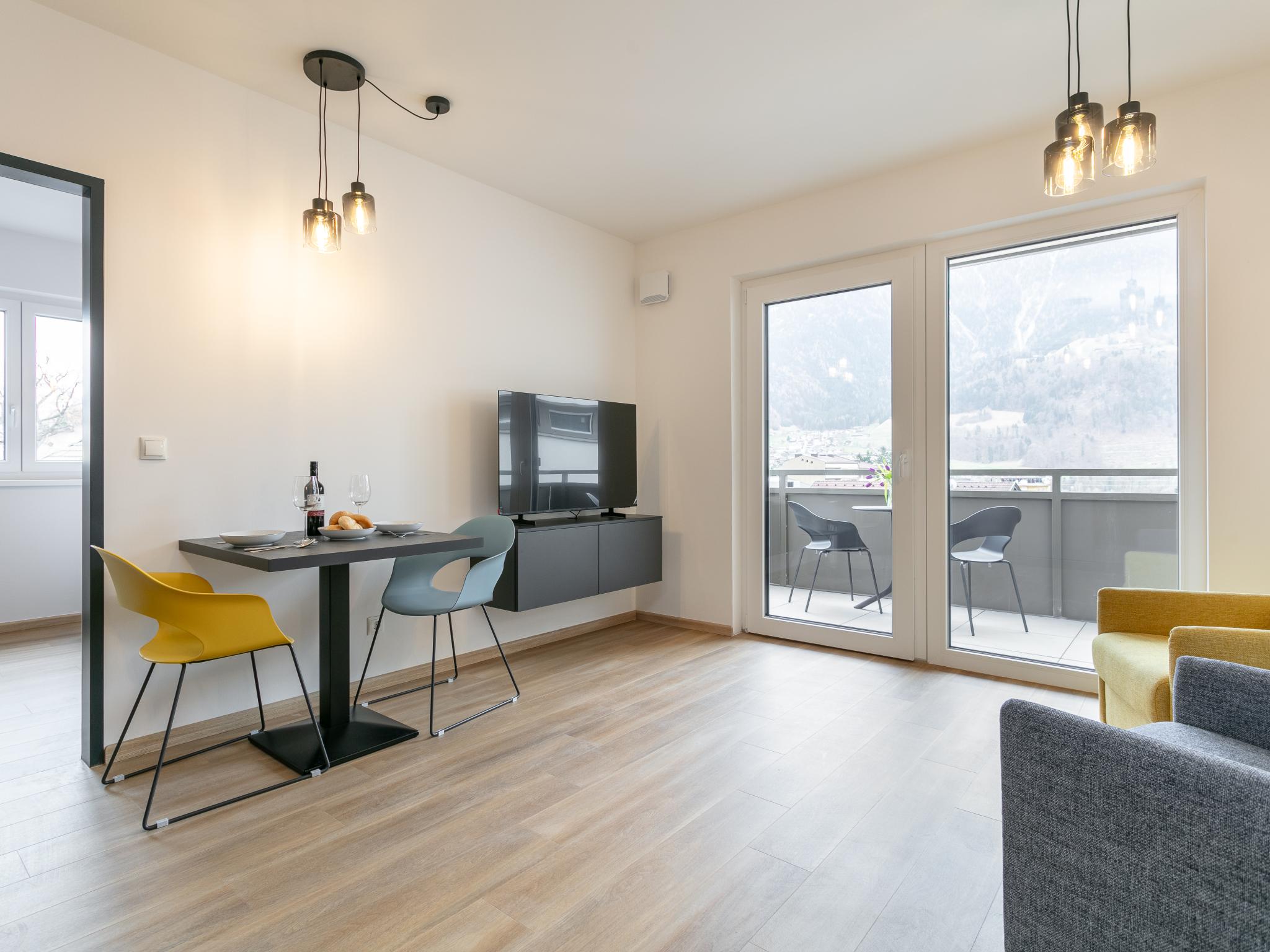 Living area at City Apartments Jenbach Top 7 in Jenbach