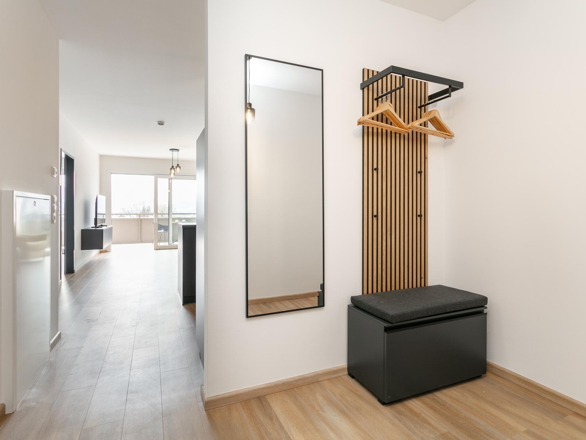 Outdoor terrace and views at City Apartments Jenbach Top 10 in Jenbach